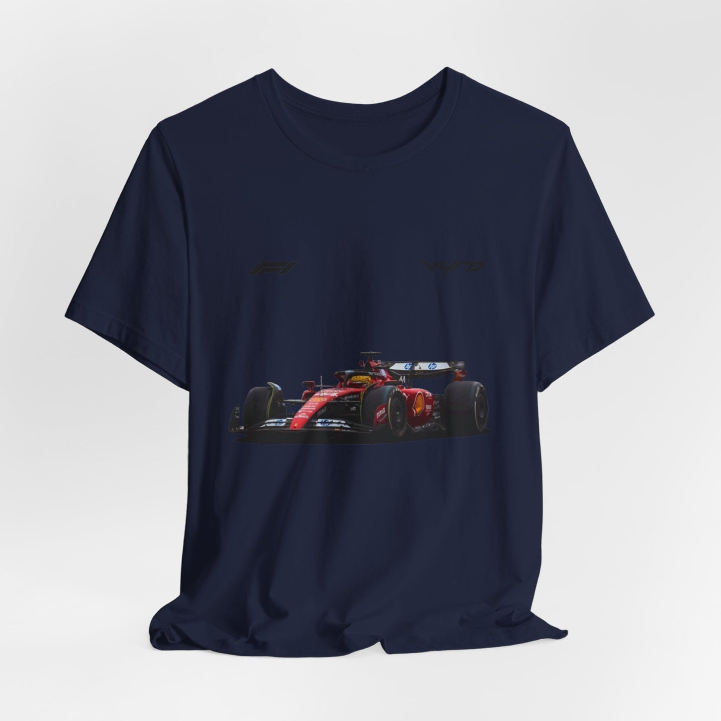 Formula One Race Car T‑Shirt — Red Single-Seater Graphic Tee