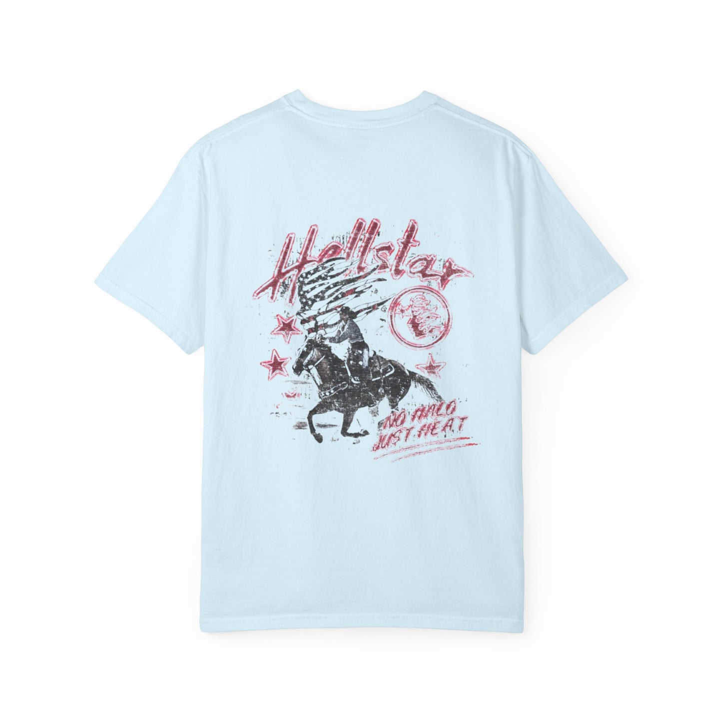 Graphic T-Shirt — "Embrace New Roads" Vintage Western Rider Tee