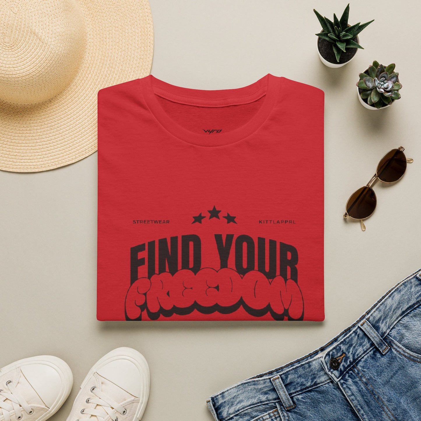 Find Your Freedom T-Shirt — 'Find Your Freedom' Graphic Tee, Adventure & Nature Vibe