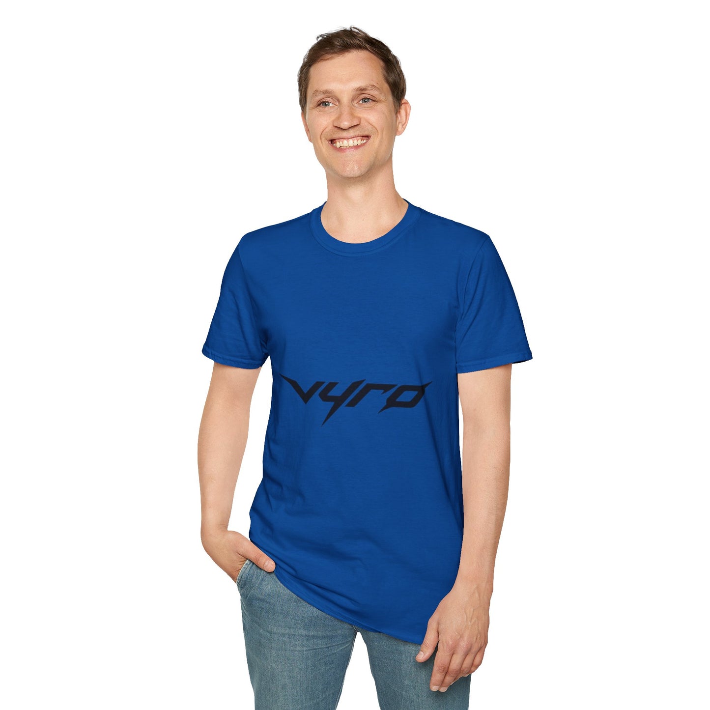 V4RO Logo T-Shirt — Minimal Tech Streetwear Graphic Tee