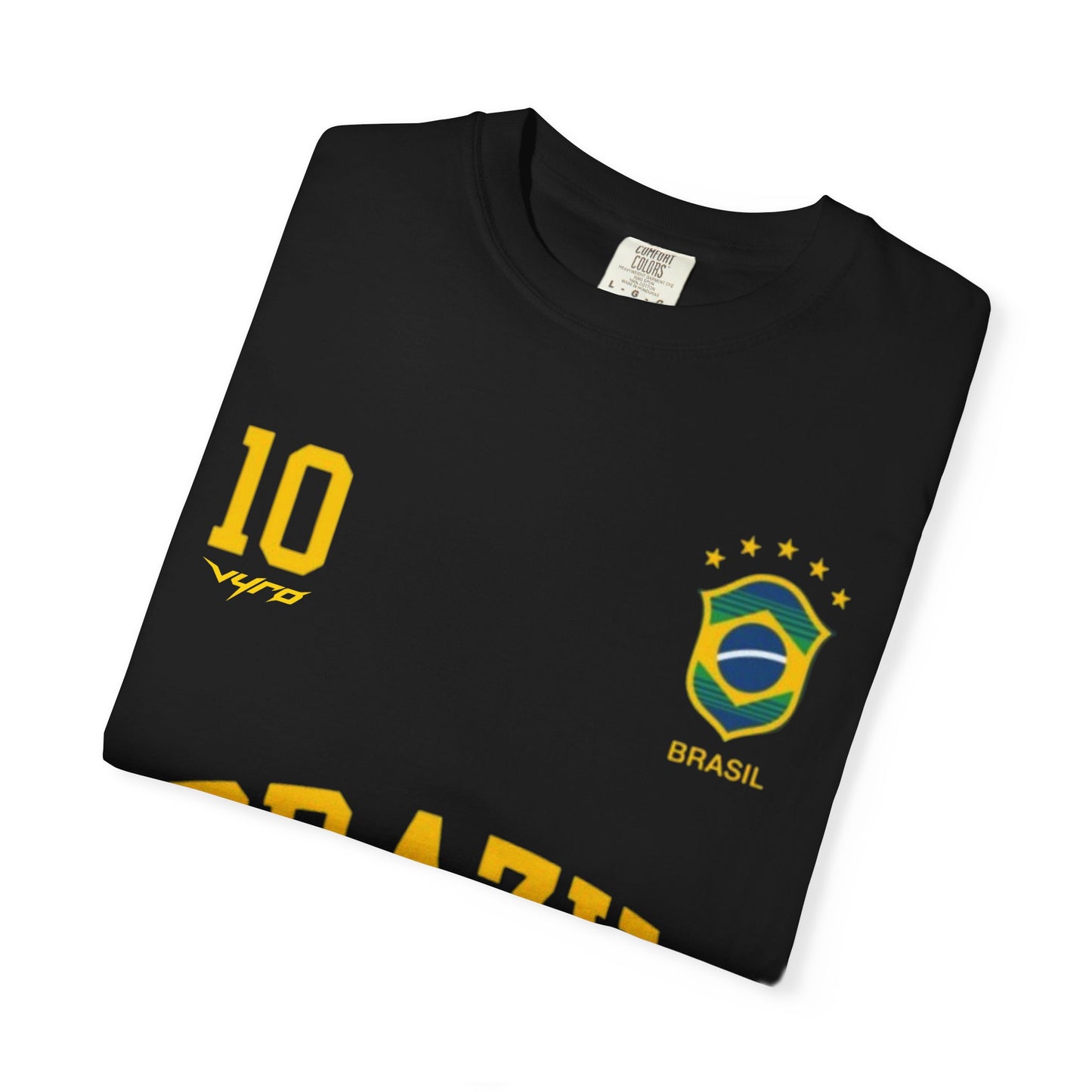 Brazil Soccer T-Shirt – Vintage National Team Graphic Jersey