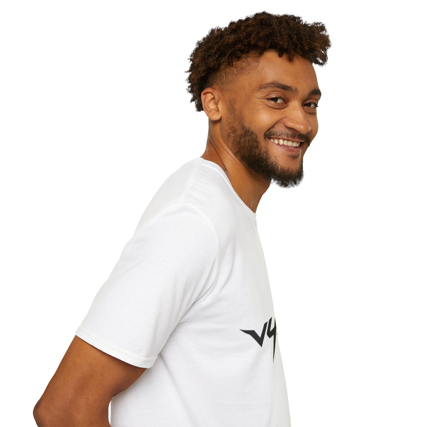 V4RO Logo T-Shirt — Minimal Tech Streetwear Graphic Tee