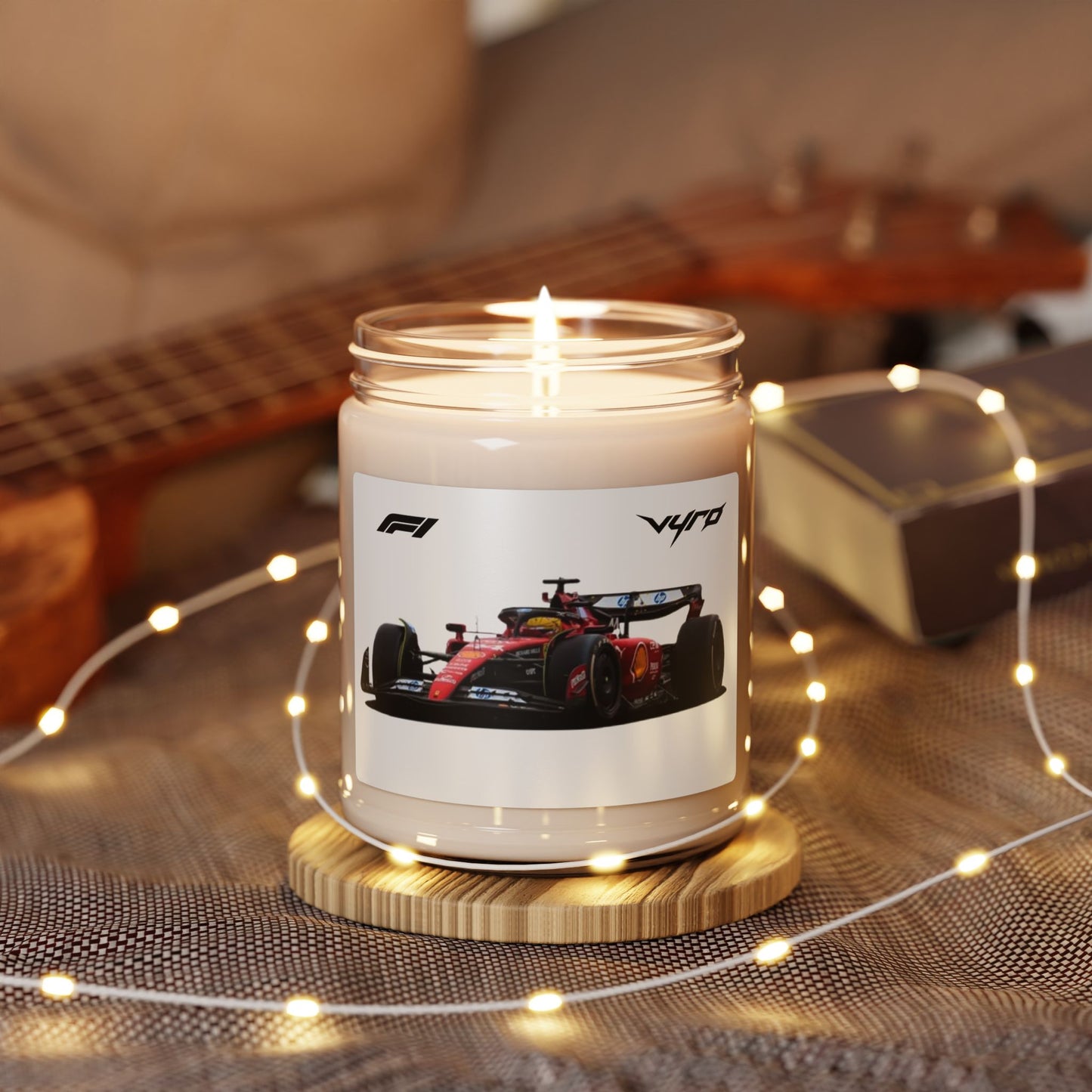 Formula 1 Racing Car Scented Soy Candle — 9oz