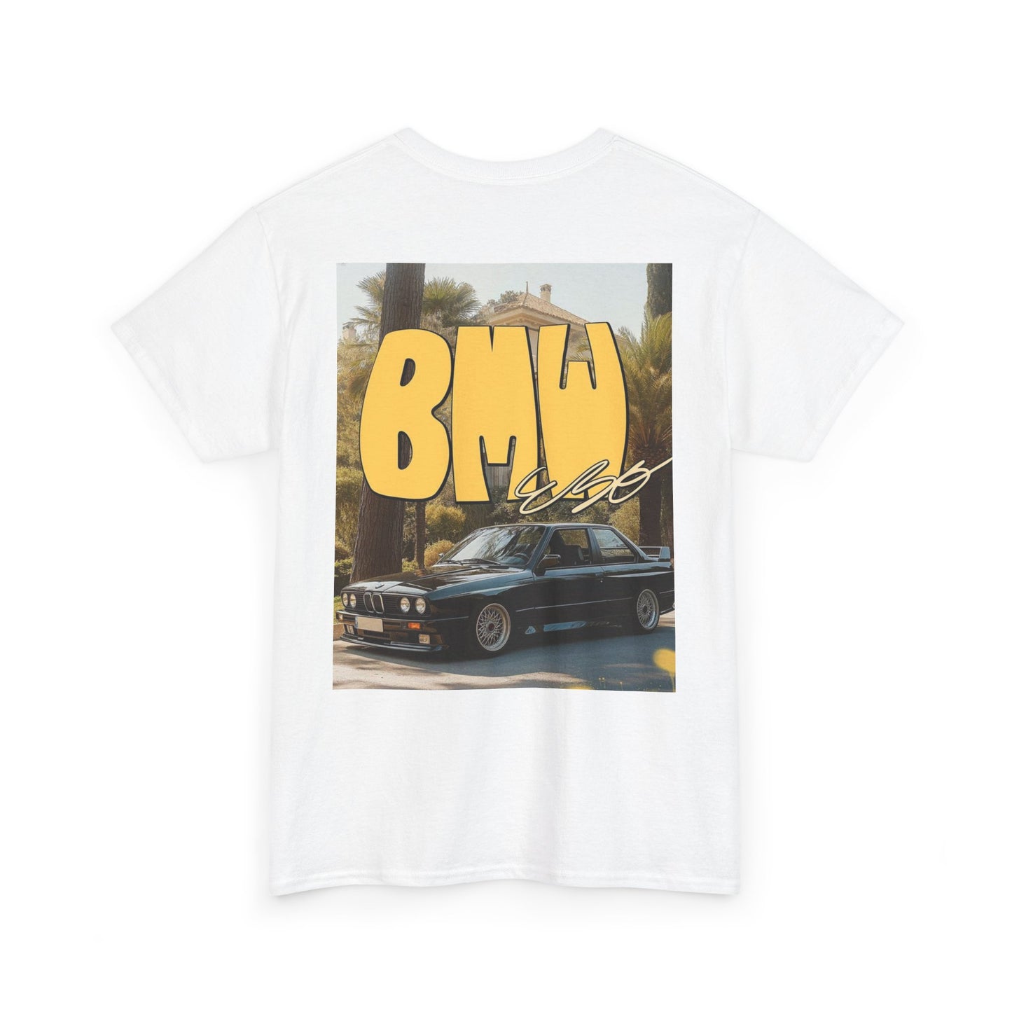 Vyro Graphic Tee — Retro BMW E30 Car Design T-Shirt