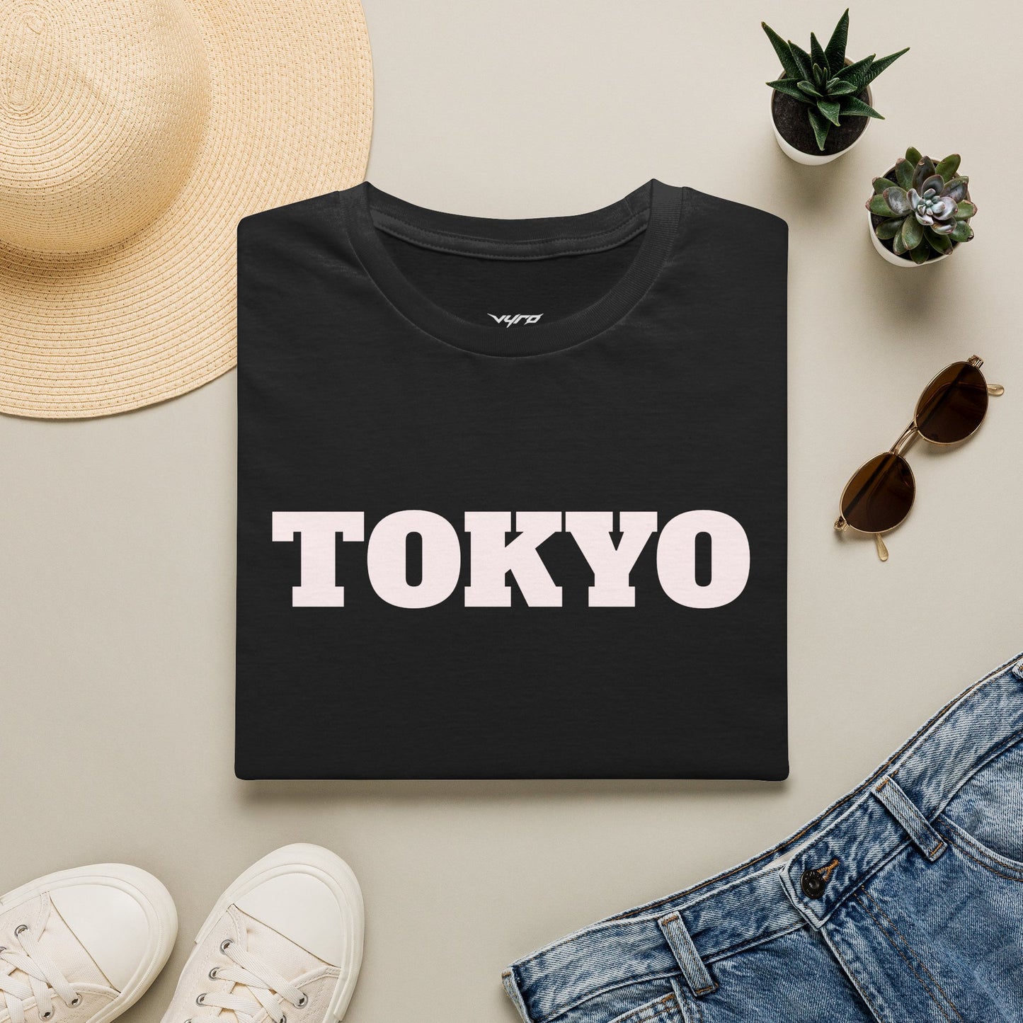 Tokyo Graphic T‑Shirt — Bold Collegiate City Tee