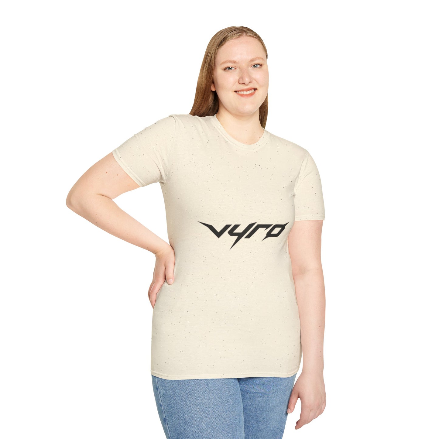 V4RO Logo T-Shirt — Minimal Tech Streetwear Graphic Tee