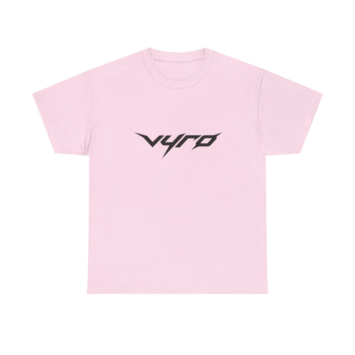 Summer Vibes Graphic Tee — 'Vyro' Logo & Beach Icon Back
