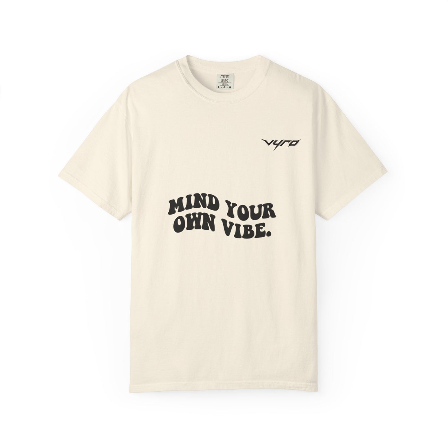 Mind Your Own Vibe T-Shirt — Retro Tropical "CHILL" Graphic Tee