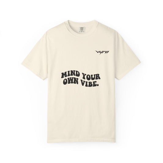 Mind Your Own Vibe T-Shirt — Retro Tropical "CHILL" Graphic Tee