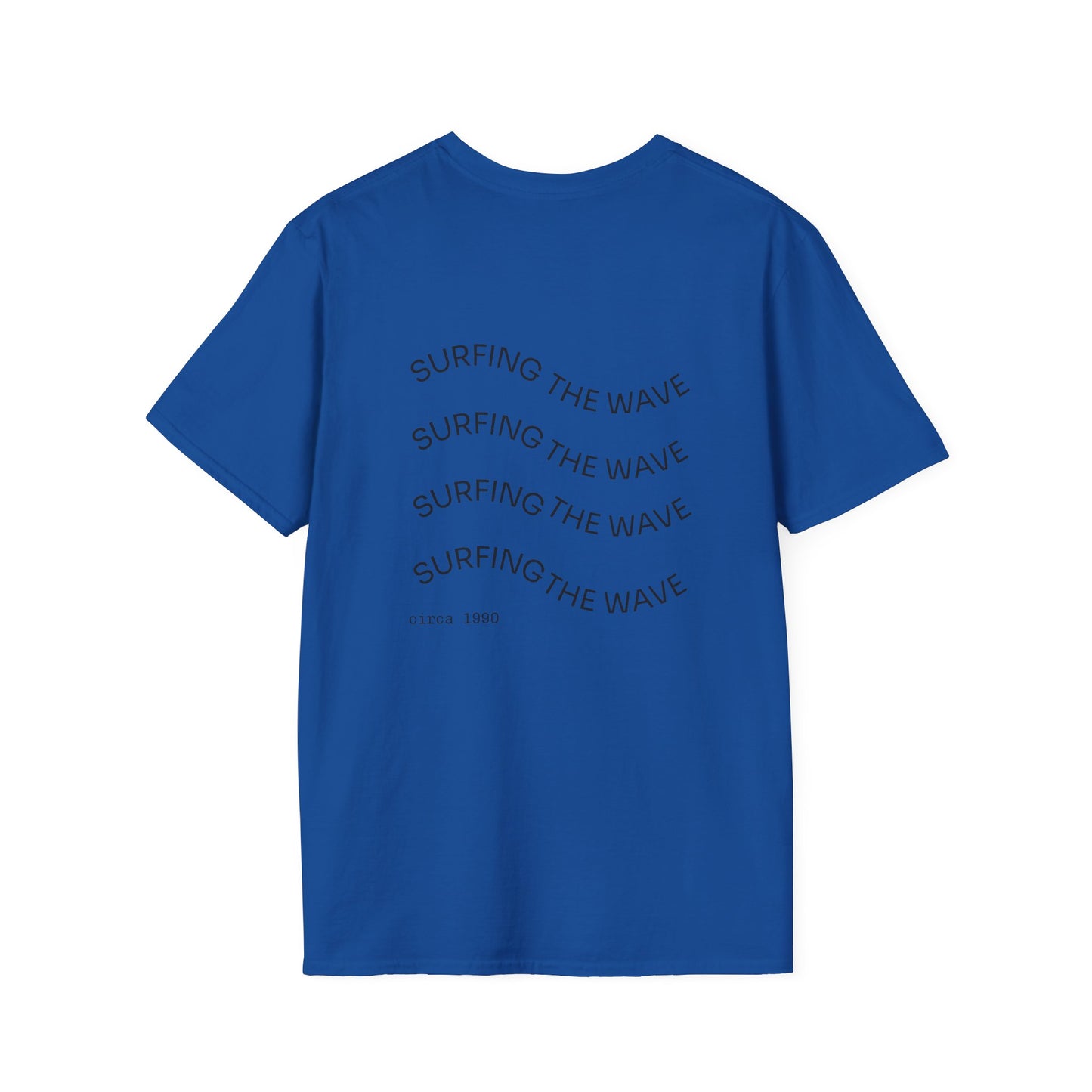 T-Shirt — Tropical Palm Beach Graphic Tee with 'vyro' Text