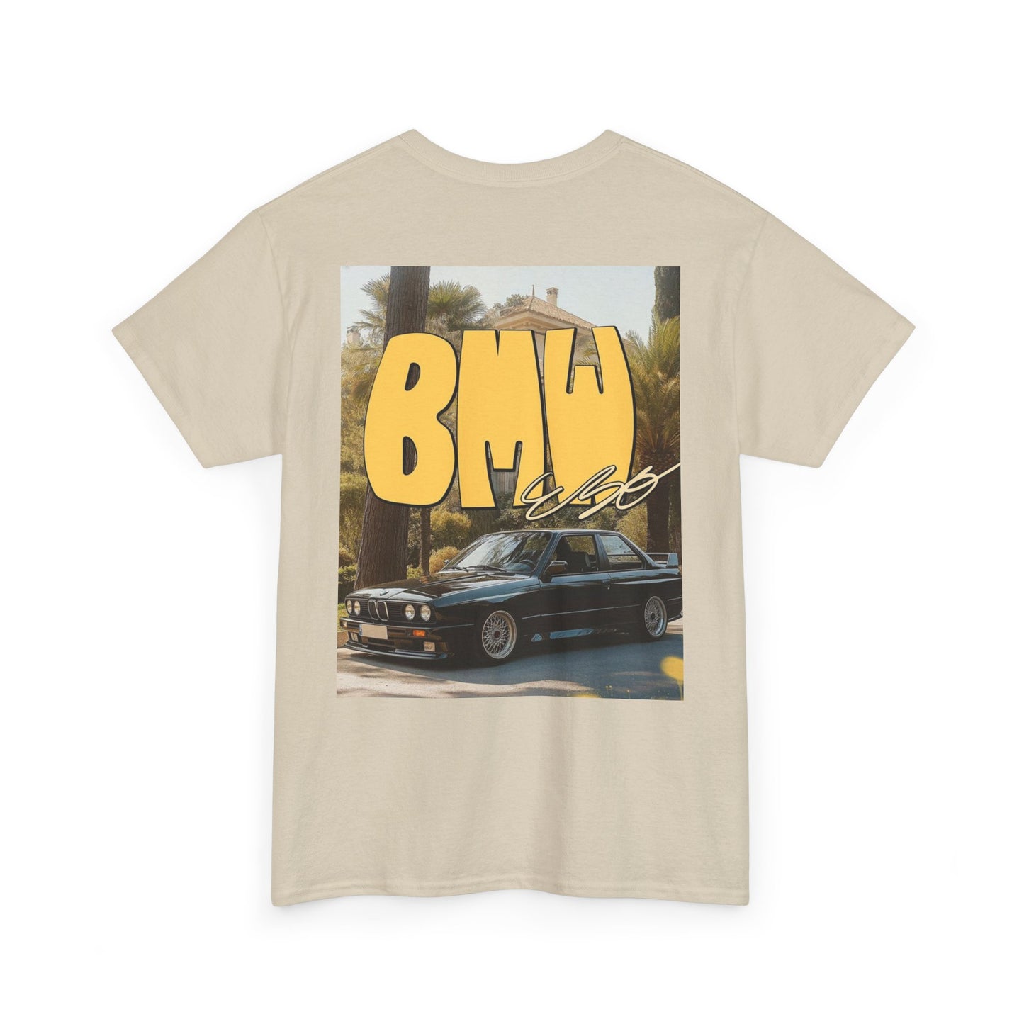Vyro Graphic Tee — Retro BMW E30 Car Design T-Shirt