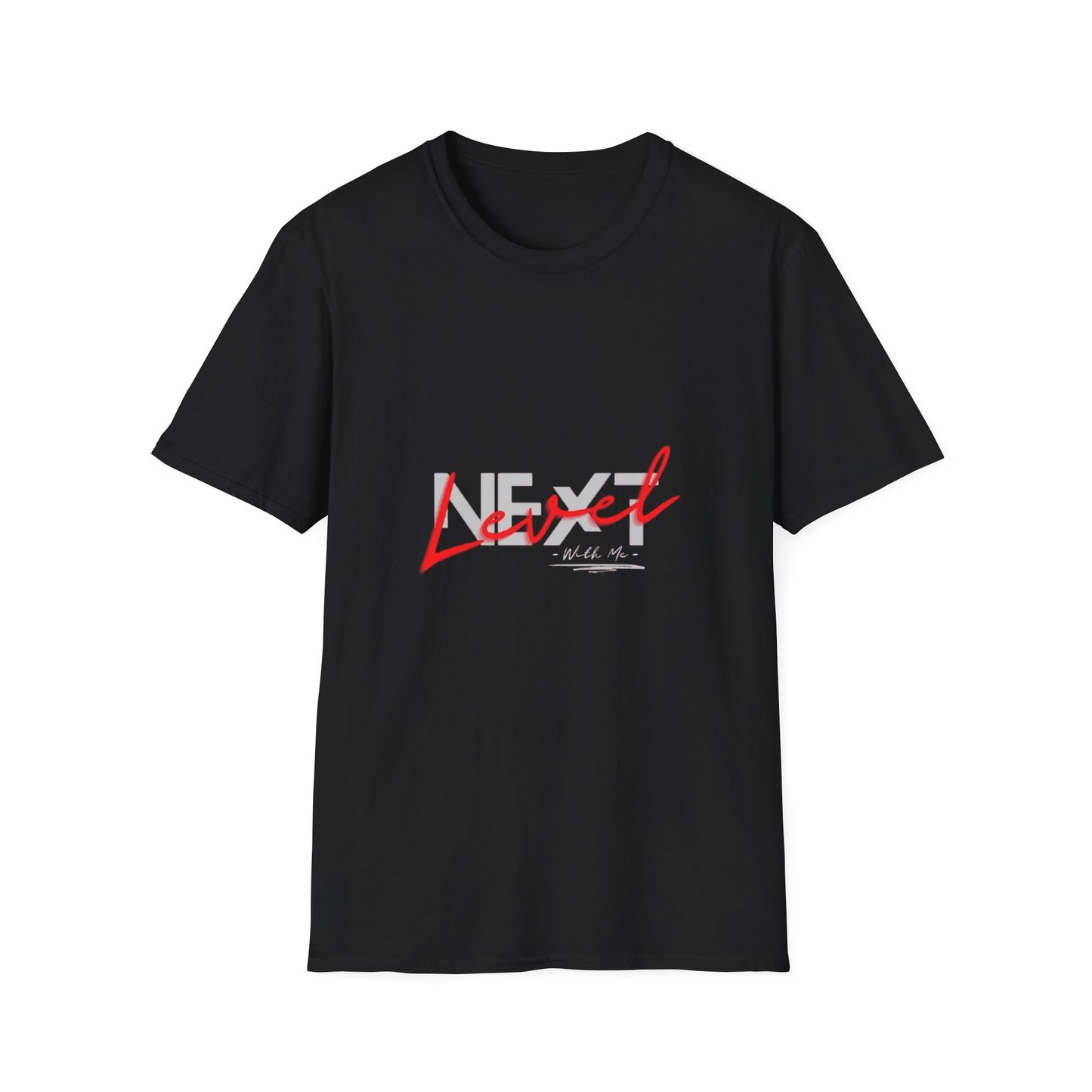 Next Level T-Shirt — Red Script Graphic Tee