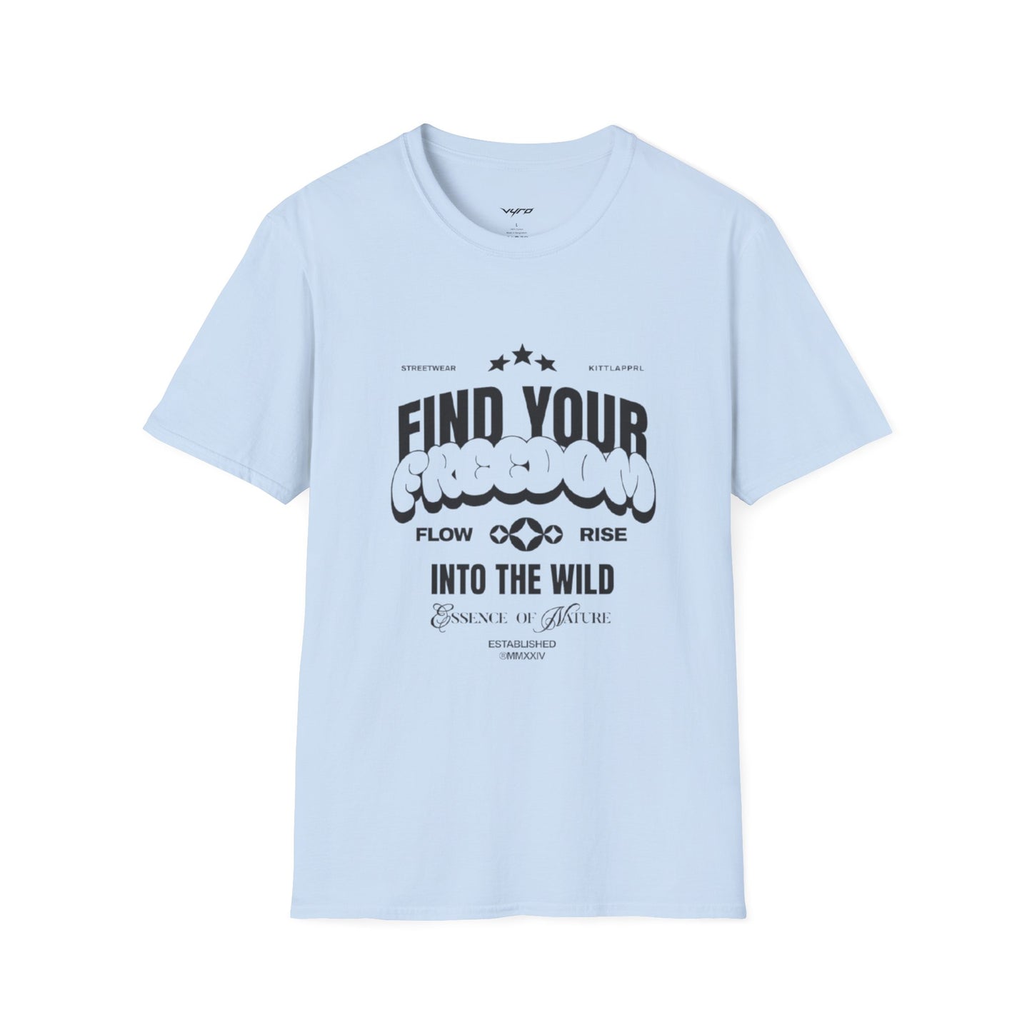 Find Your Freedom T-Shirt — 'Find Your Freedom' Graphic Tee, Adventure & Nature Vibe