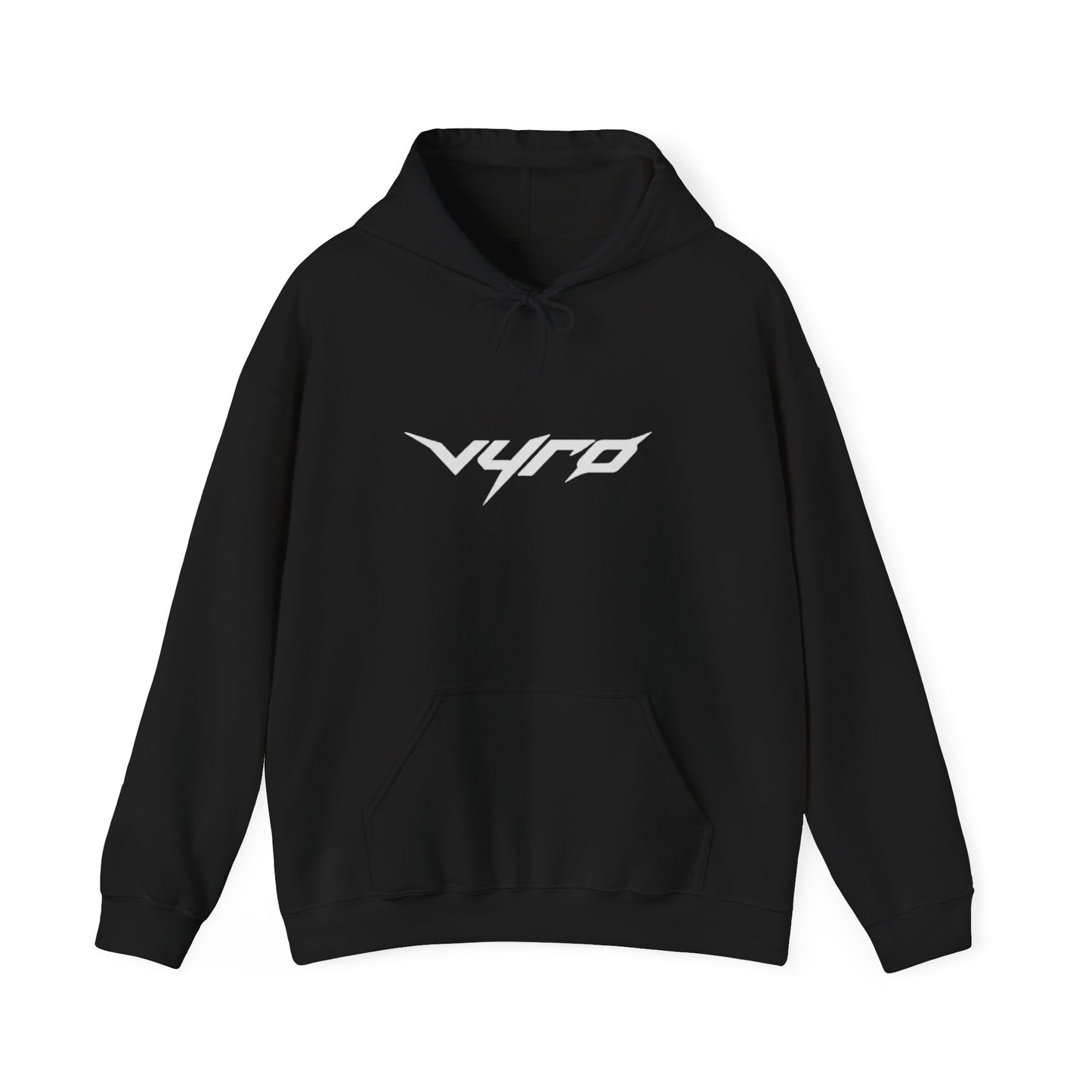 Vintage Supercar Hoodie — Vyro Logo Streetwear with Classic Racing Photo