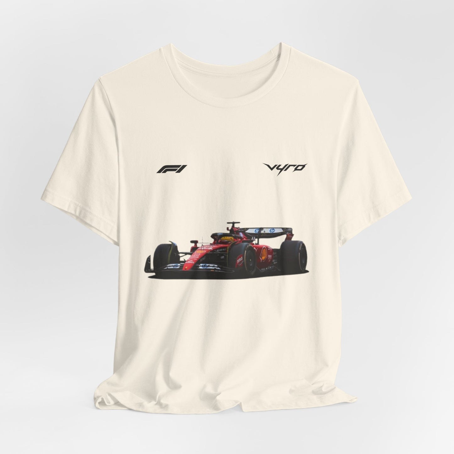 Formula One Race Car T‑Shirt — Red Single-Seater Graphic Tee