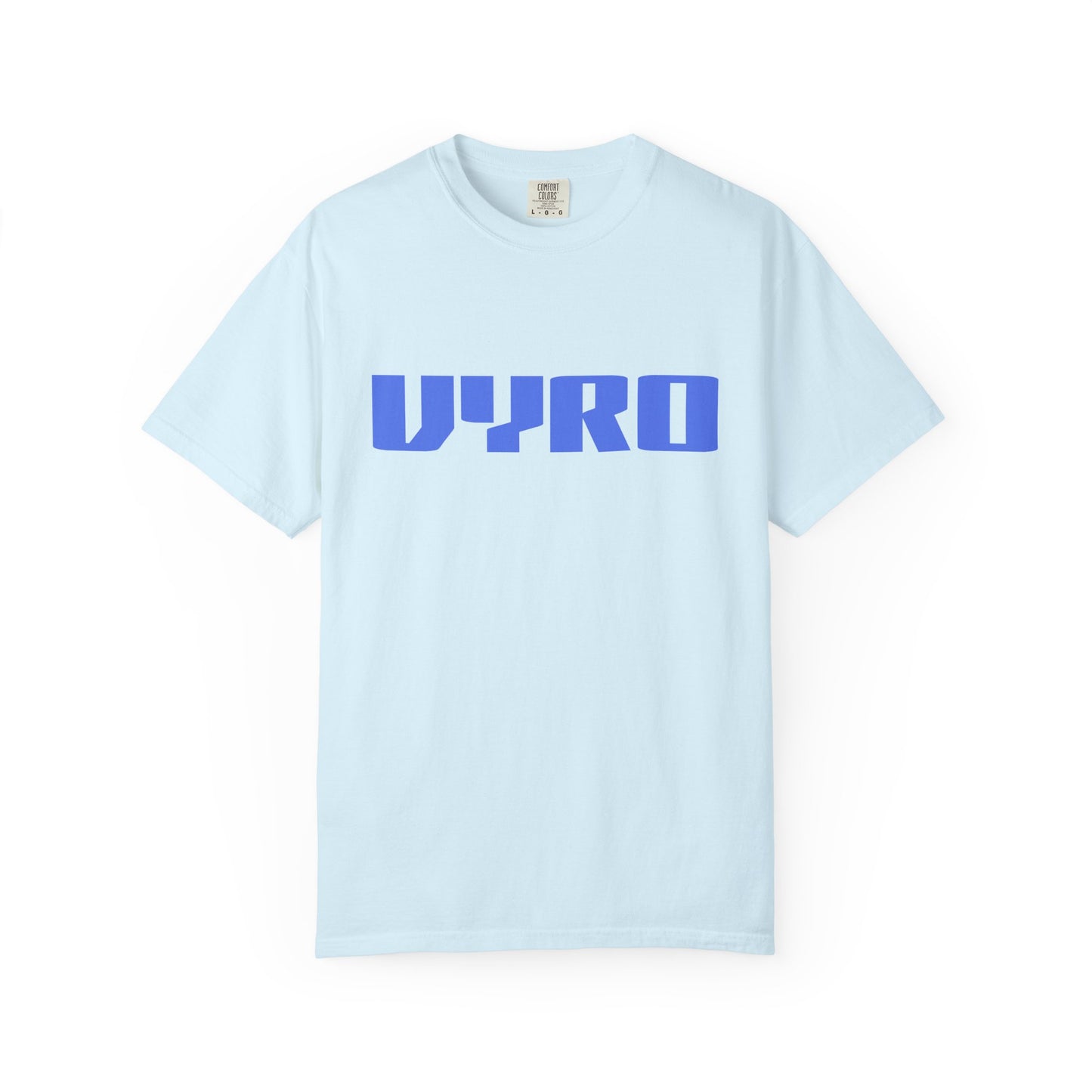 Santorini Window T-Shirt — VYRO Logo Beachy Greek Island Tee