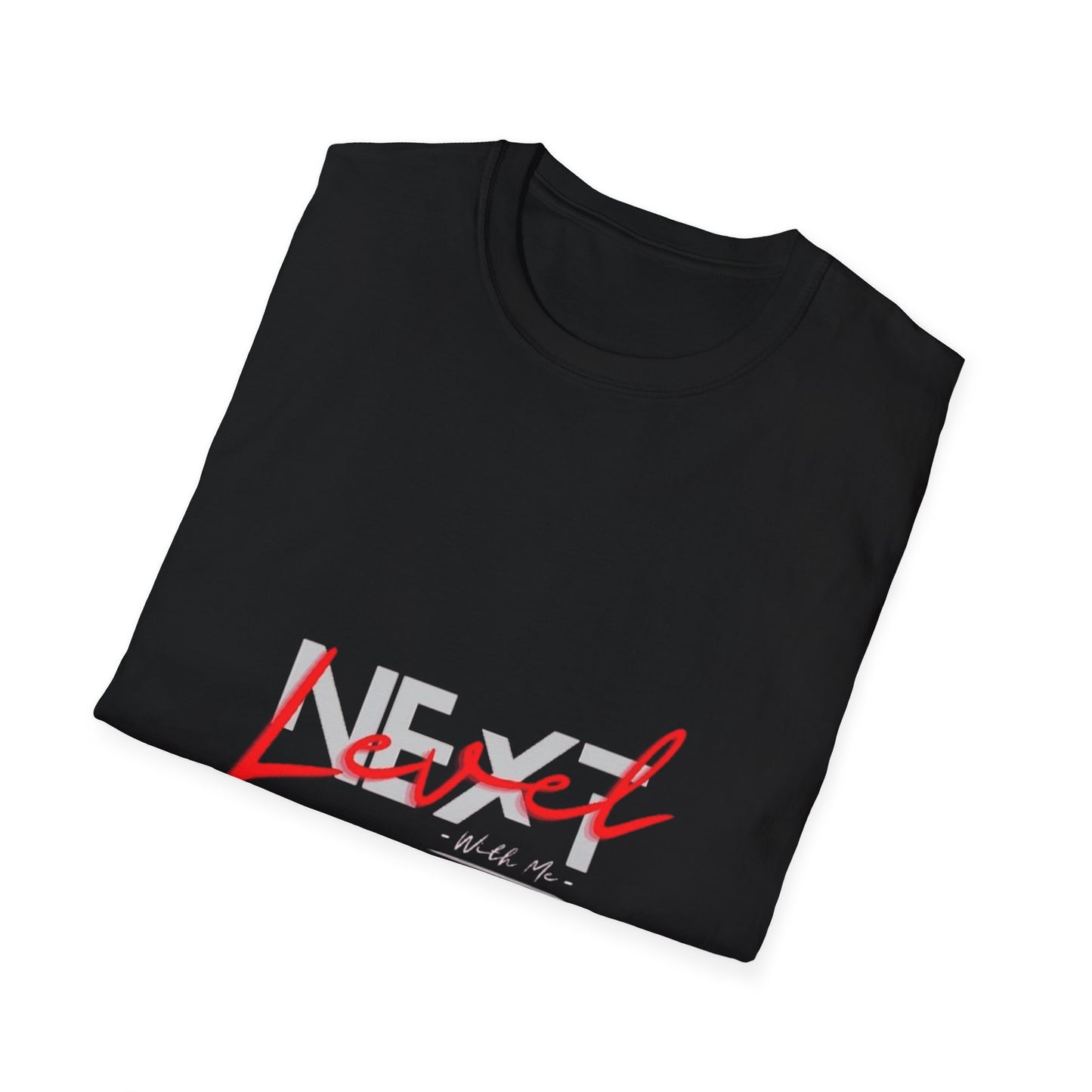 Next Level T-Shirt — Red Script Graphic Tee