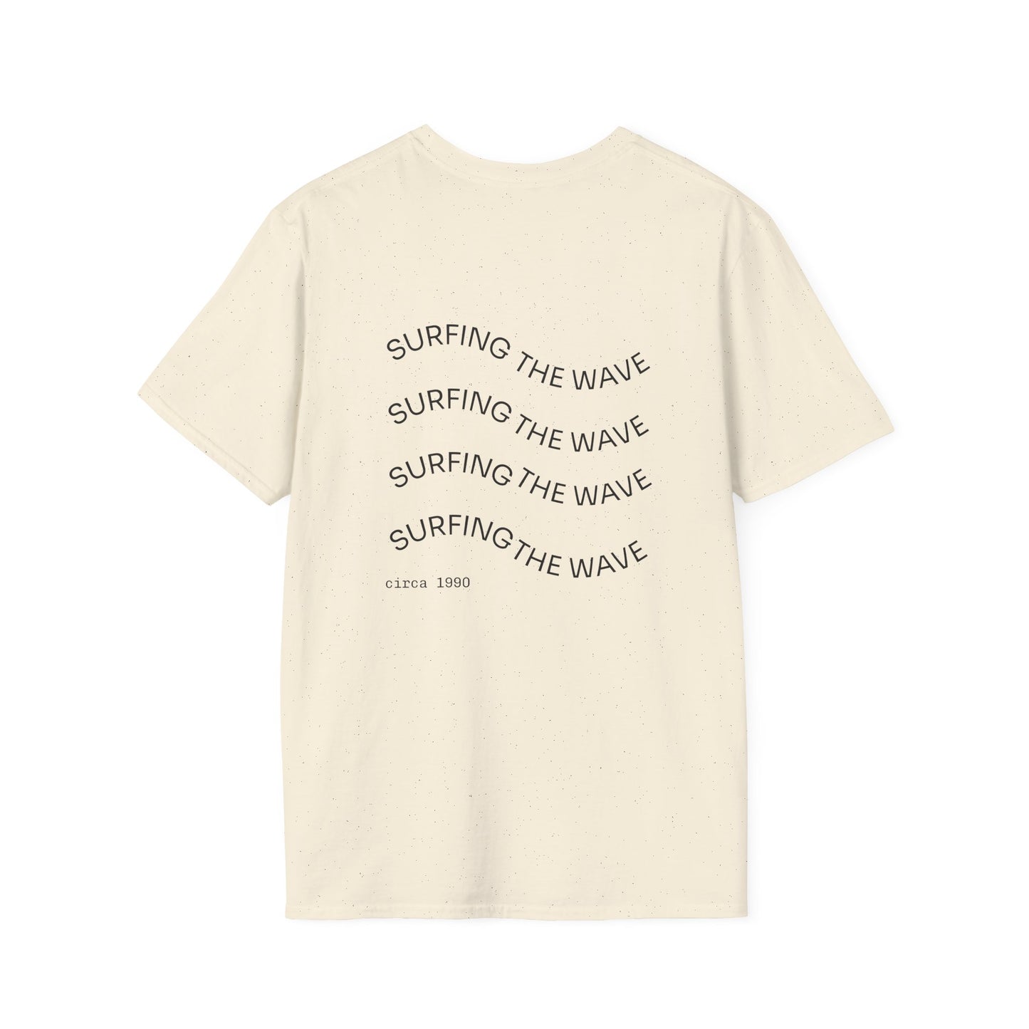T-Shirt — Tropical Palm Beach Graphic Tee with 'vyro' Text