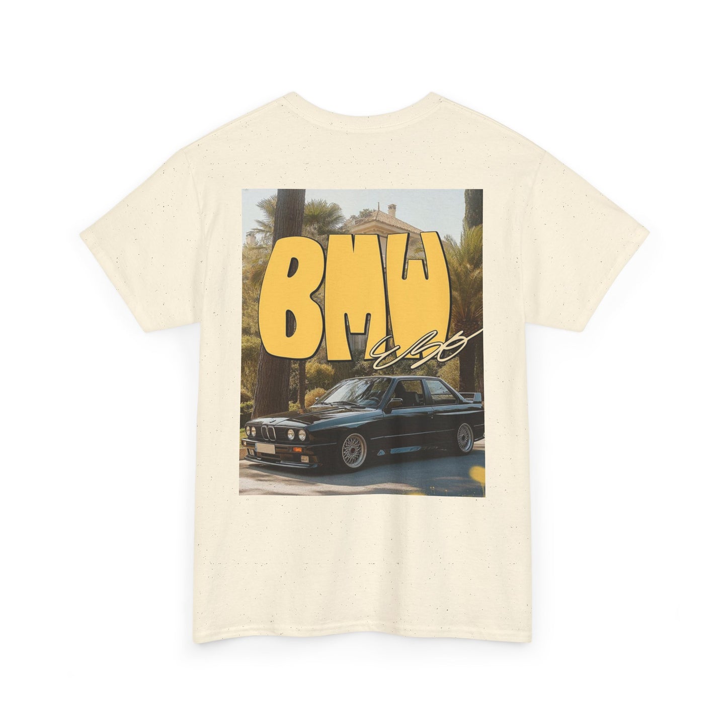 Vyro Graphic Tee — Retro BMW E30 Car Design T-Shirt