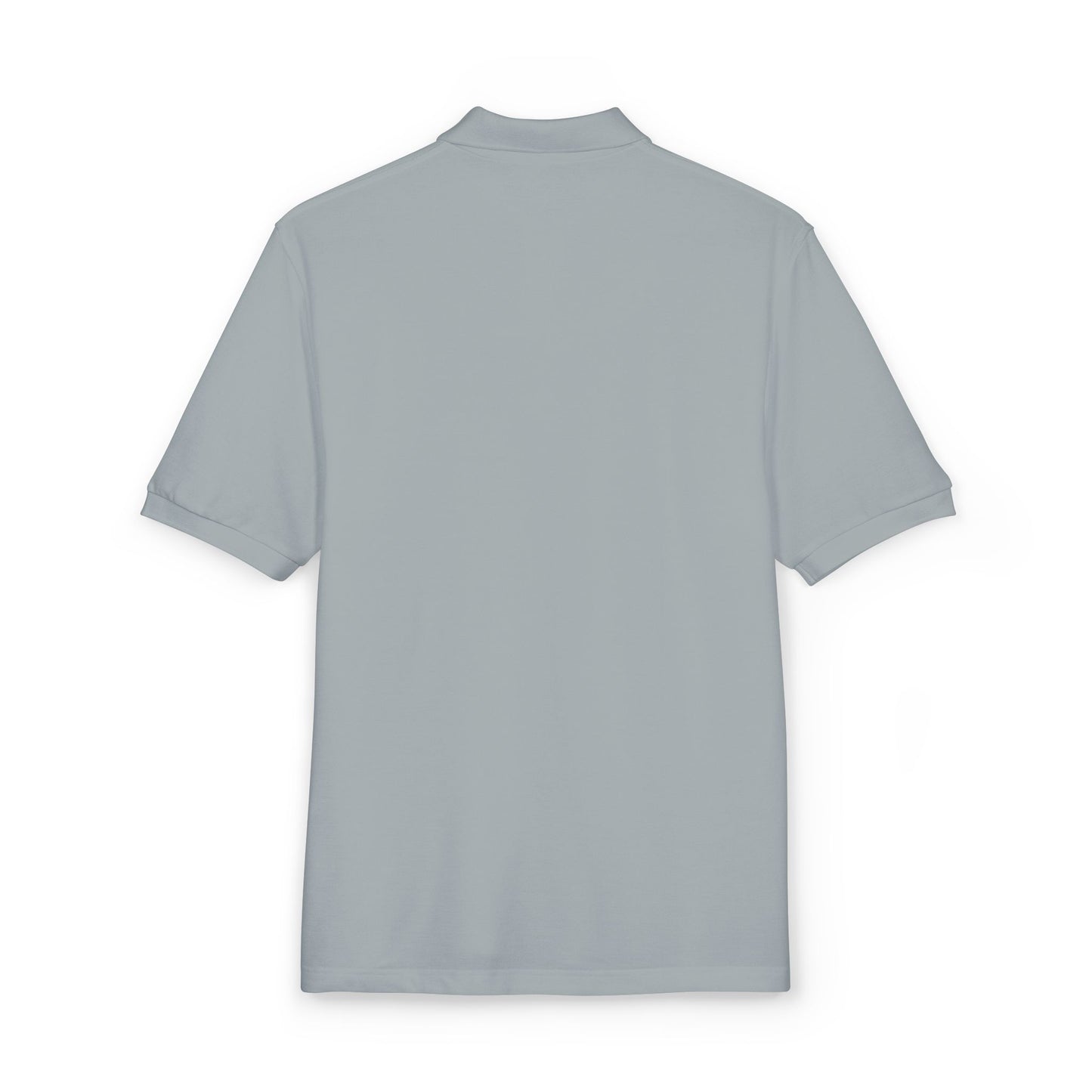 Embroidered Minimal Logo Polo Shirt — Classic Casual Work & Golf Tee