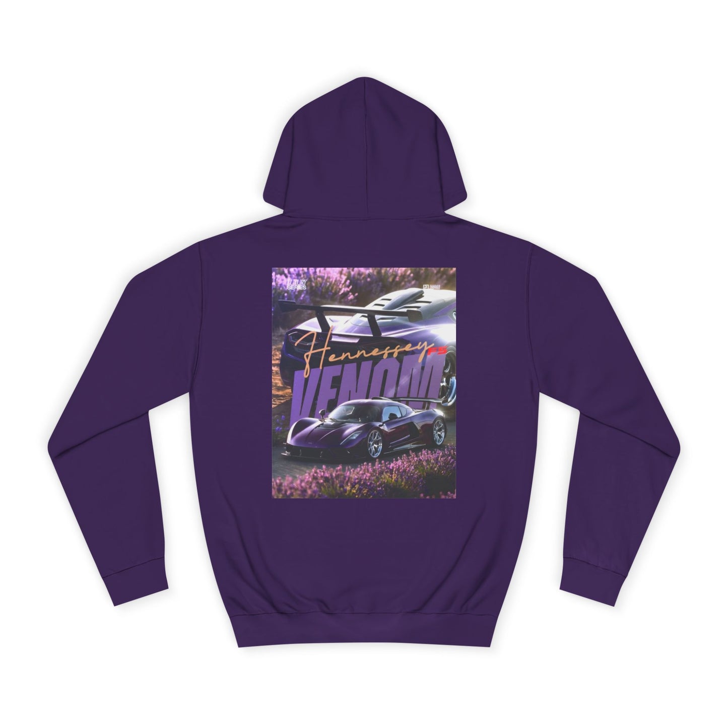 Retro Sports Car Hoodie — "Venom" Vintage Racing Graphic Pullover