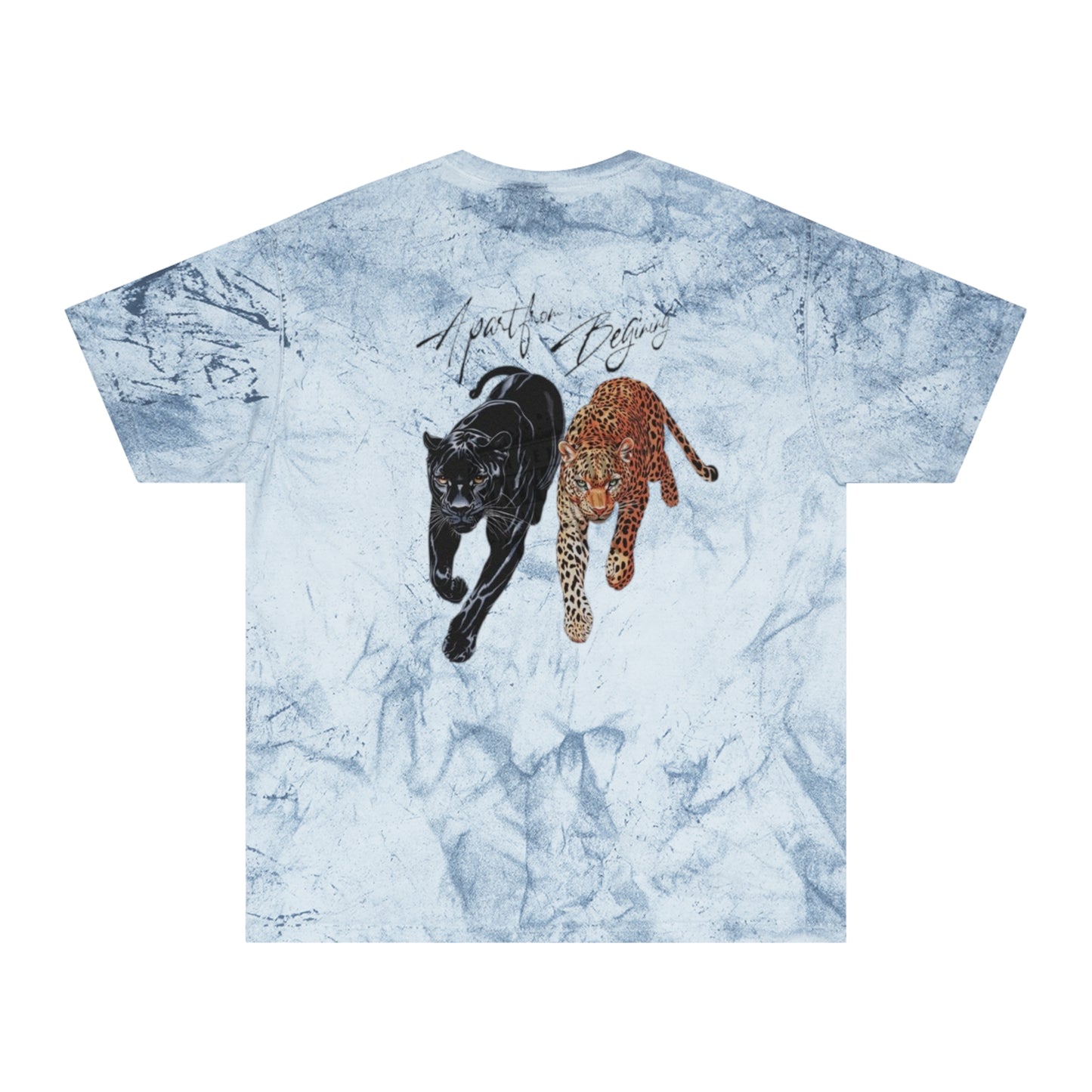 Tie-Dye Panther Tee — 'Specter & Savage' Graphic Shirt