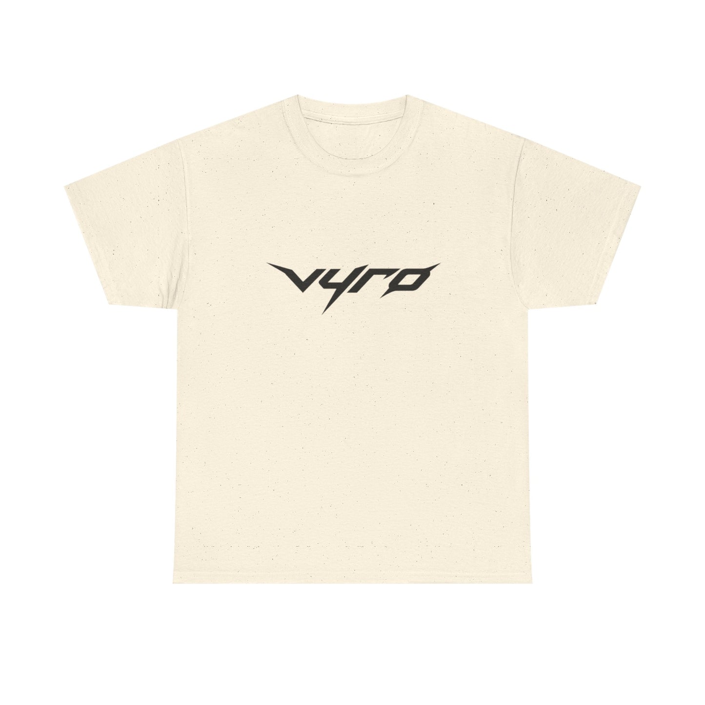 Summer Vibes Graphic Tee — 'Vyro' Logo & Beach Icon Back