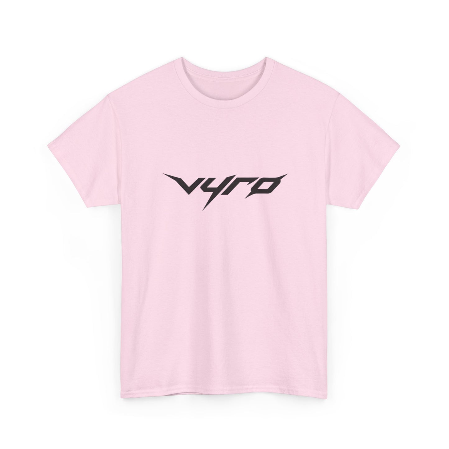 Summer Vibes Graphic Tee — 'Vyro' Logo & Beach Icon Back