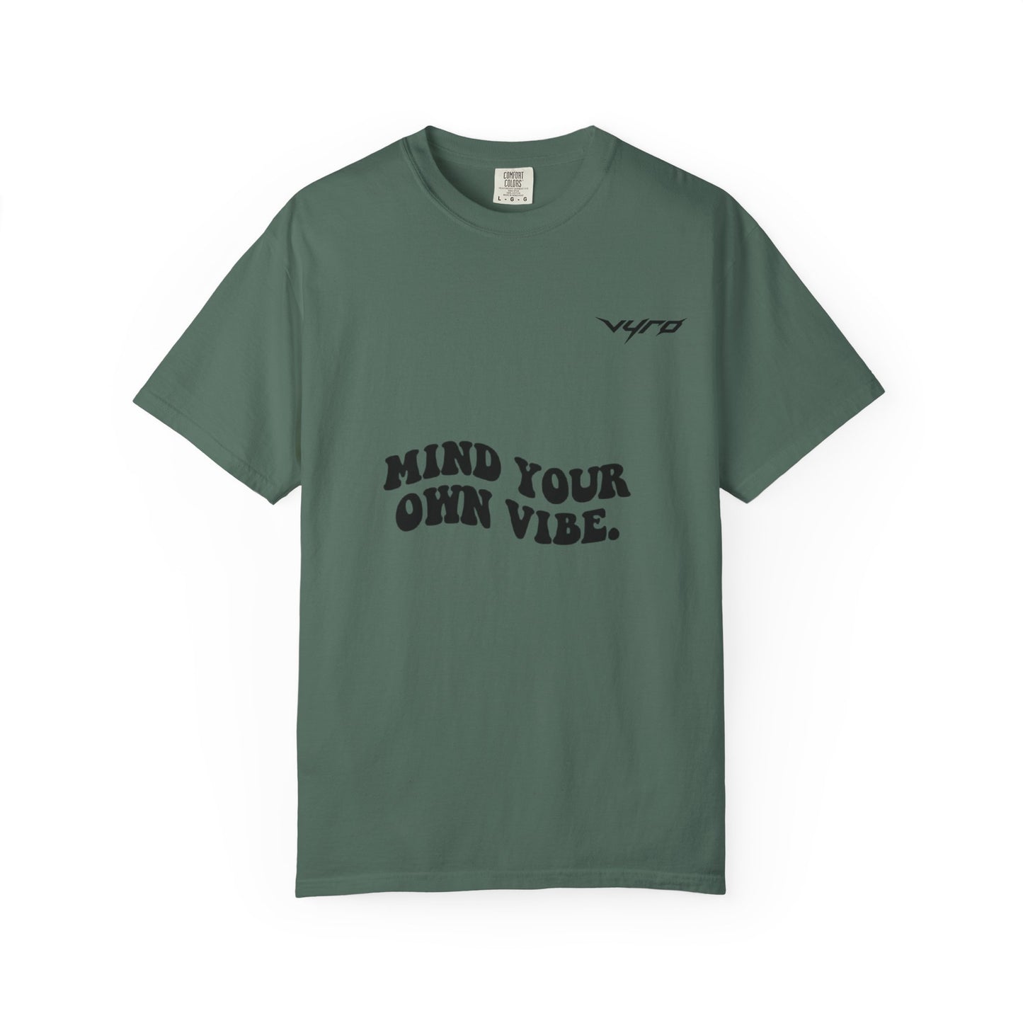Mind Your Own Vibe T-Shirt — Retro Tropical "CHILL" Graphic Tee
