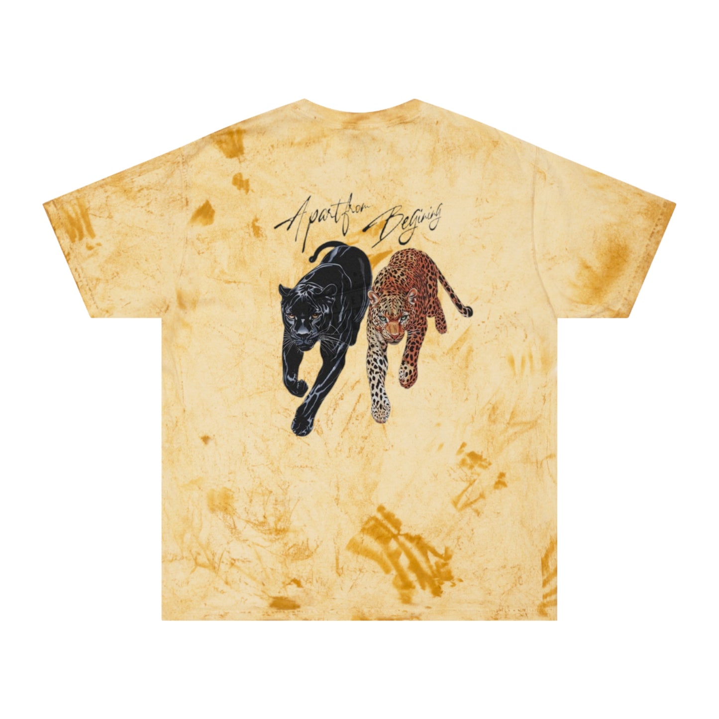 Tie-Dye Panther Tee — 'Specter & Savage' Graphic Shirt