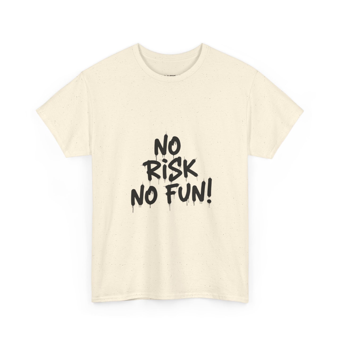 Beyond Adventure Tee — "No Risk No Fun" Graphic T‑Shirt