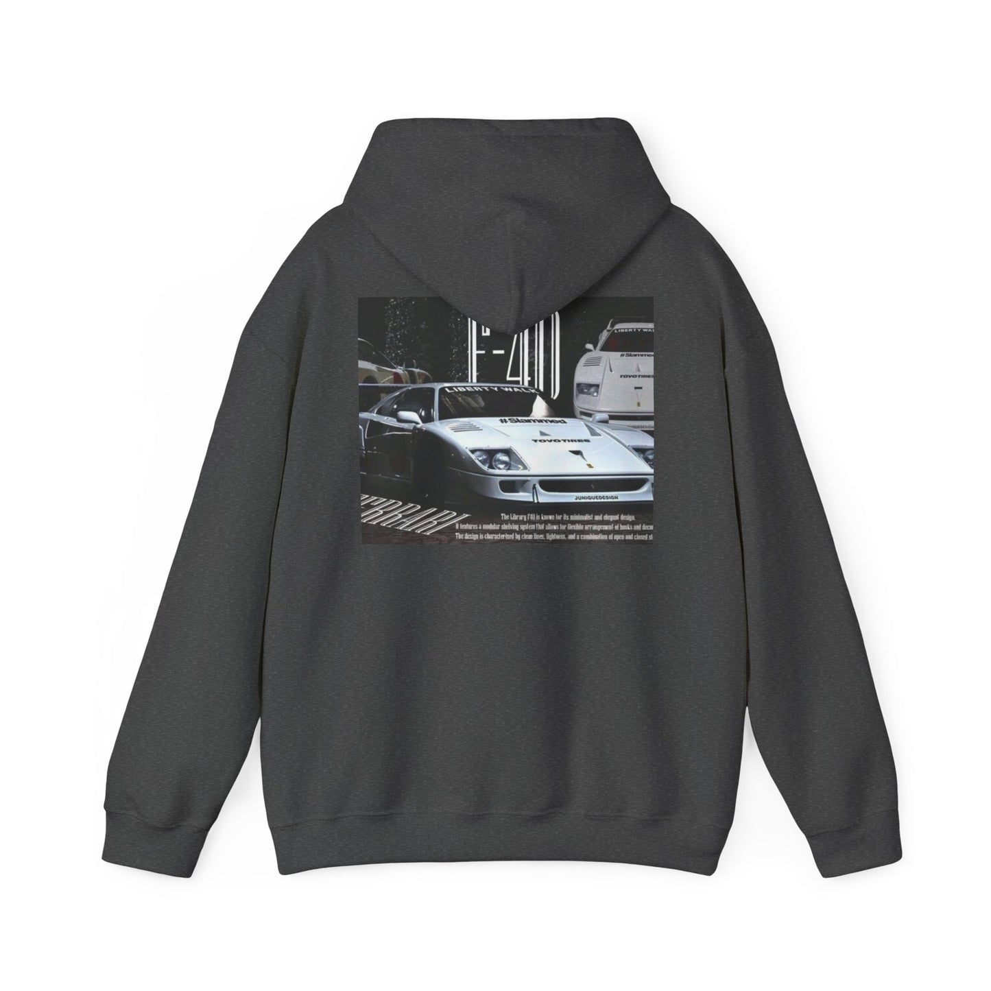Vintage Supercar Hoodie — Vyro Logo Streetwear with Classic Racing Photo