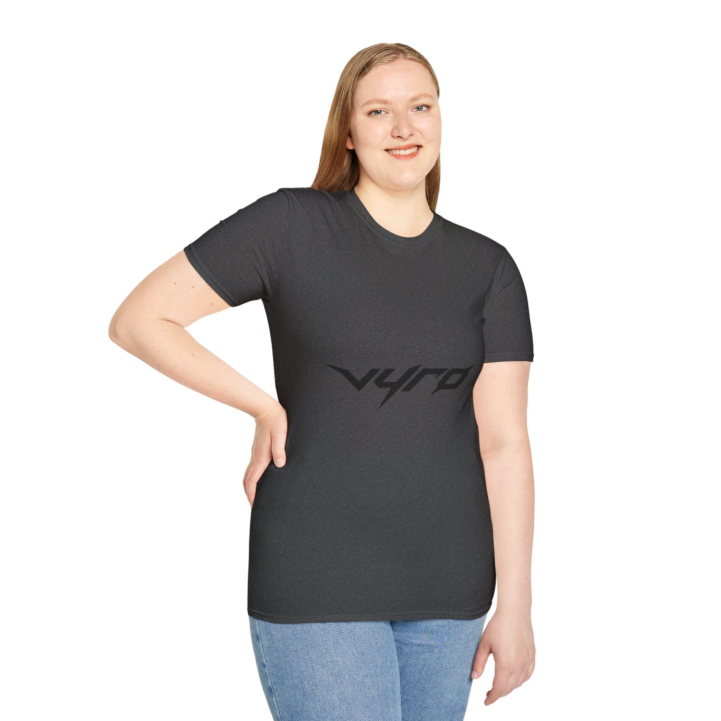 V4RO Logo T-Shirt — Minimal Tech Streetwear Graphic Tee