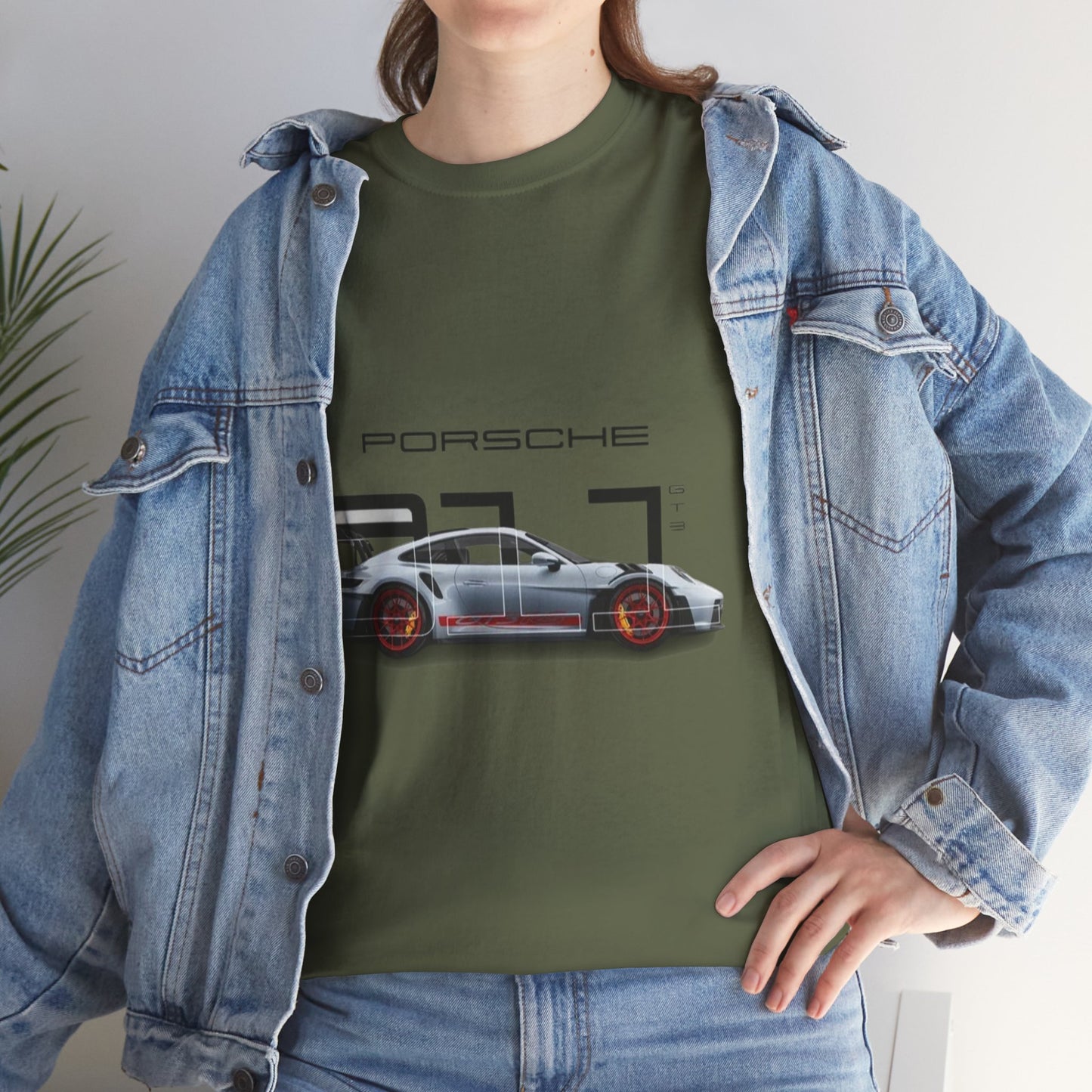 Porsche 911 GT1 Tee — Retro Race Car Graphic T-Shirt