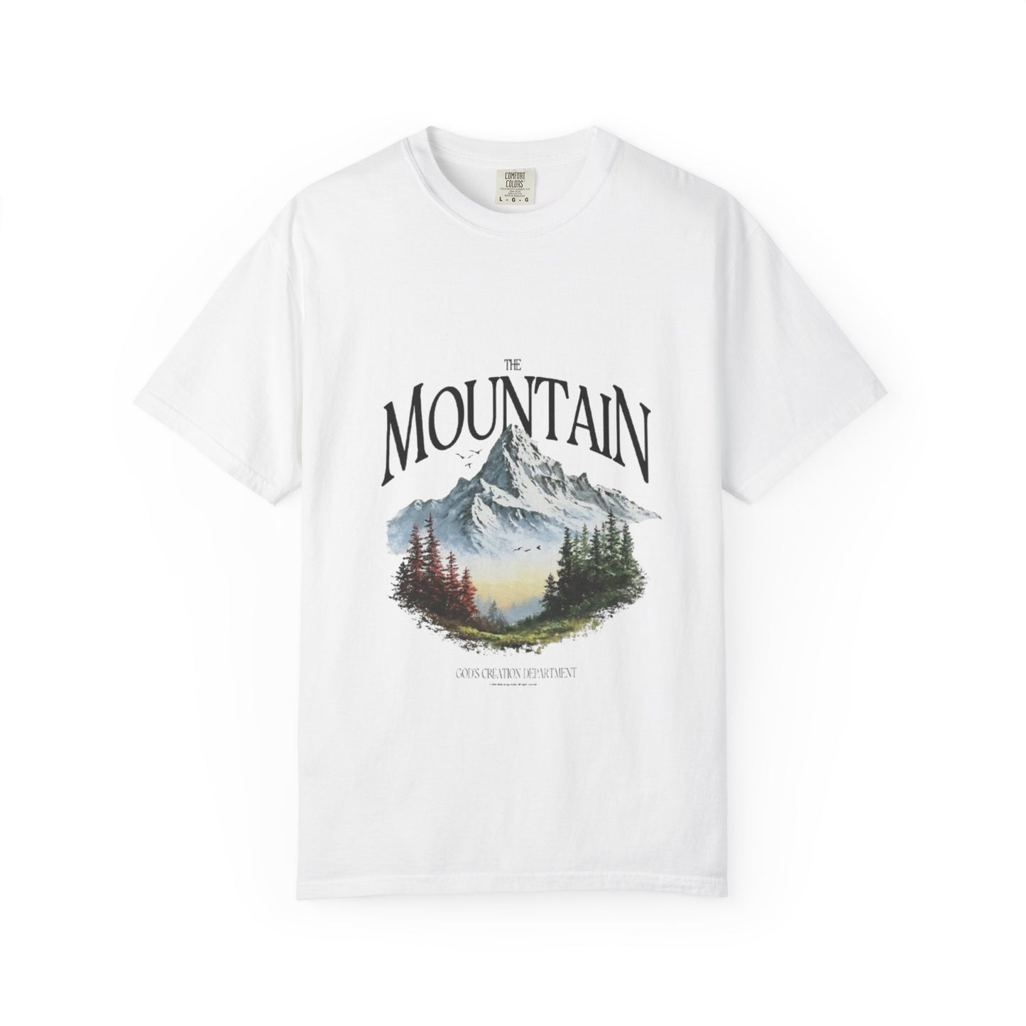 Mountain Scenic T-Shirt — The Mountain Graphic Tee (Vintage Landscape)