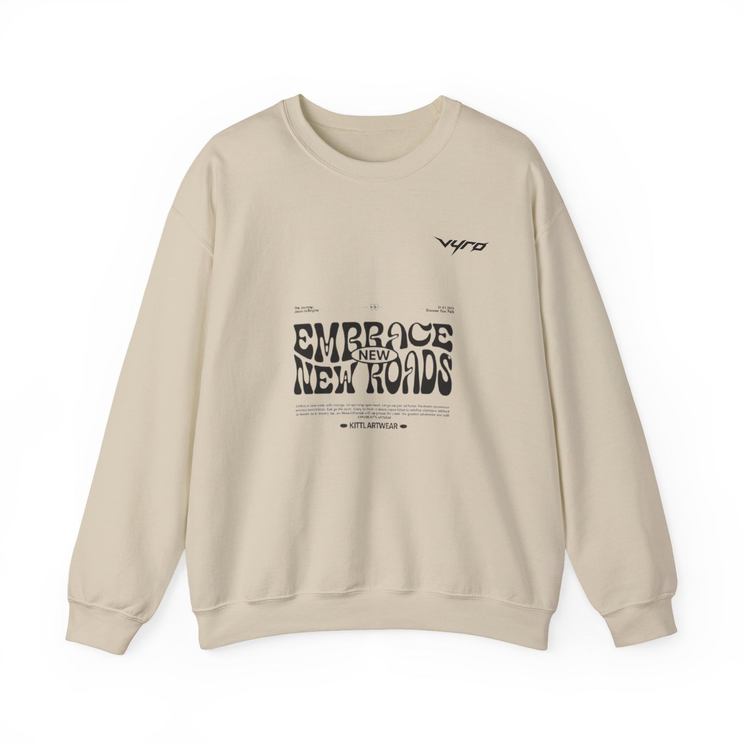 Embrace New Roads Crewneck Sweatshirt