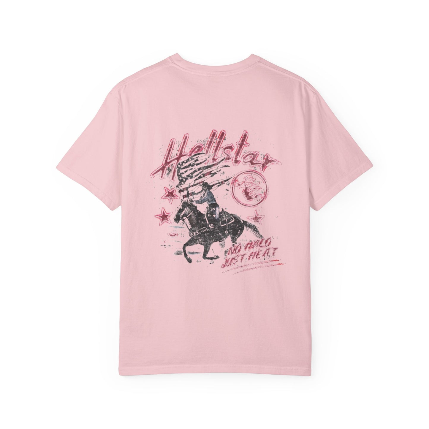 Graphic T-Shirt — "Embrace New Roads" Vintage Western Rider Tee