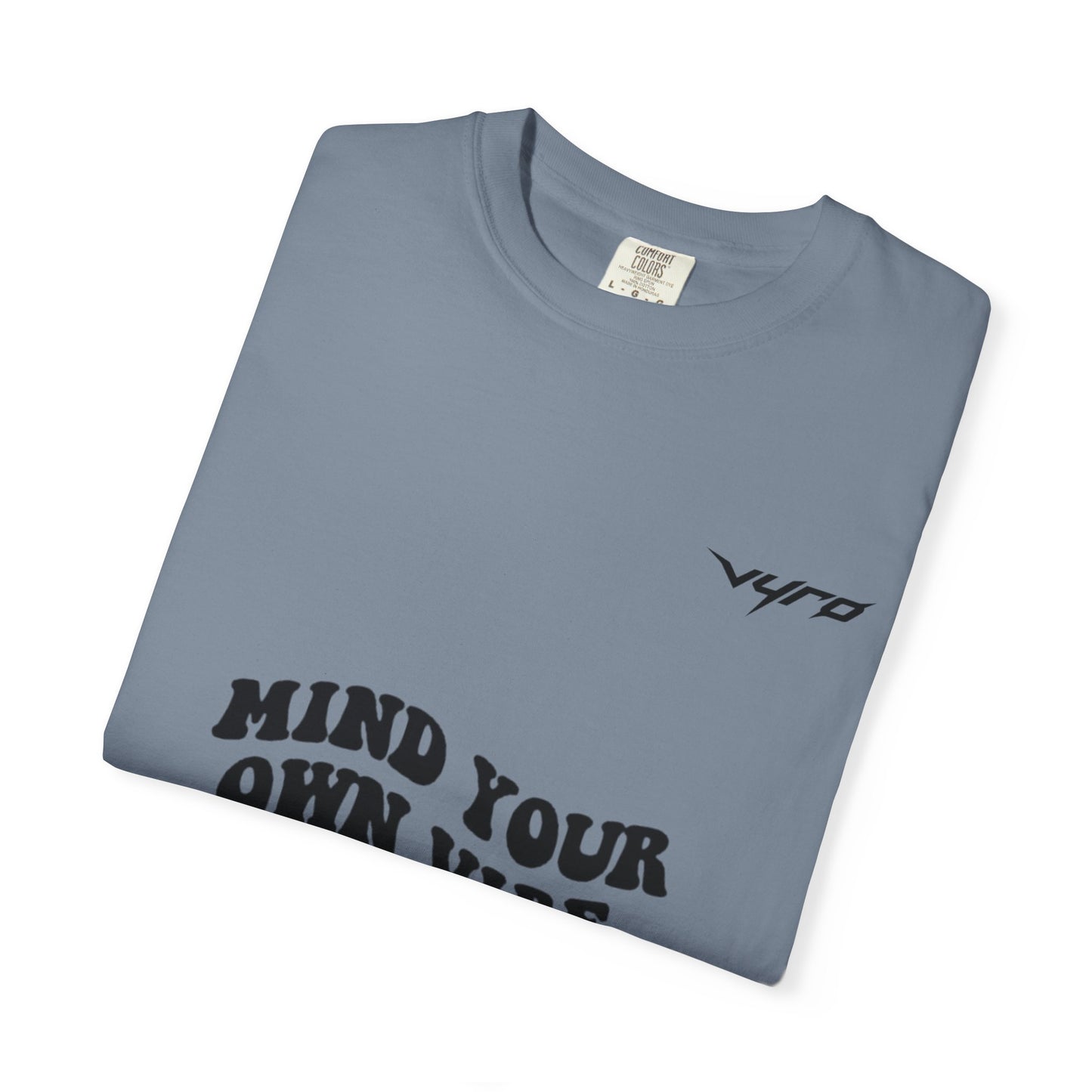 Mind Your Own Vibe T-Shirt — Retro Tropical "CHILL" Graphic Tee