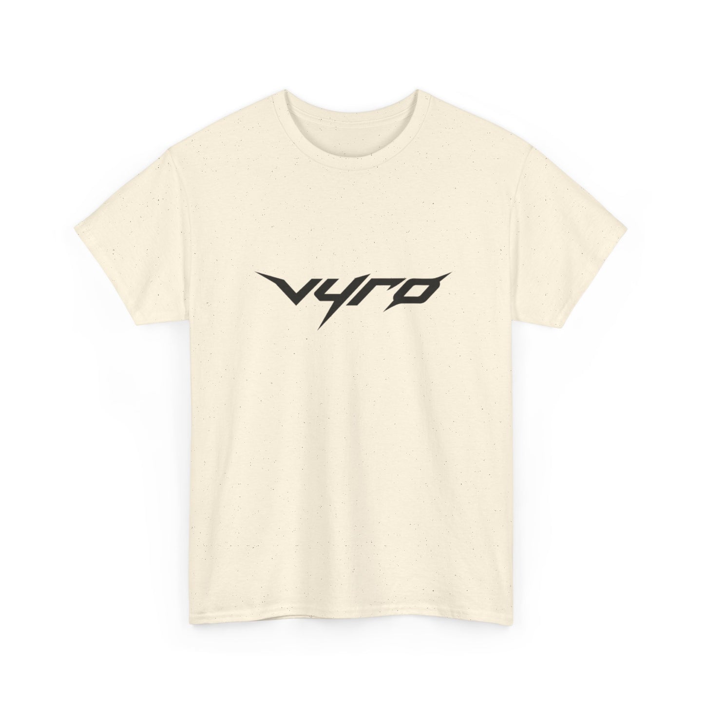 Summer Vibes Graphic Tee — 'Vyro' Logo & Beach Icon Back