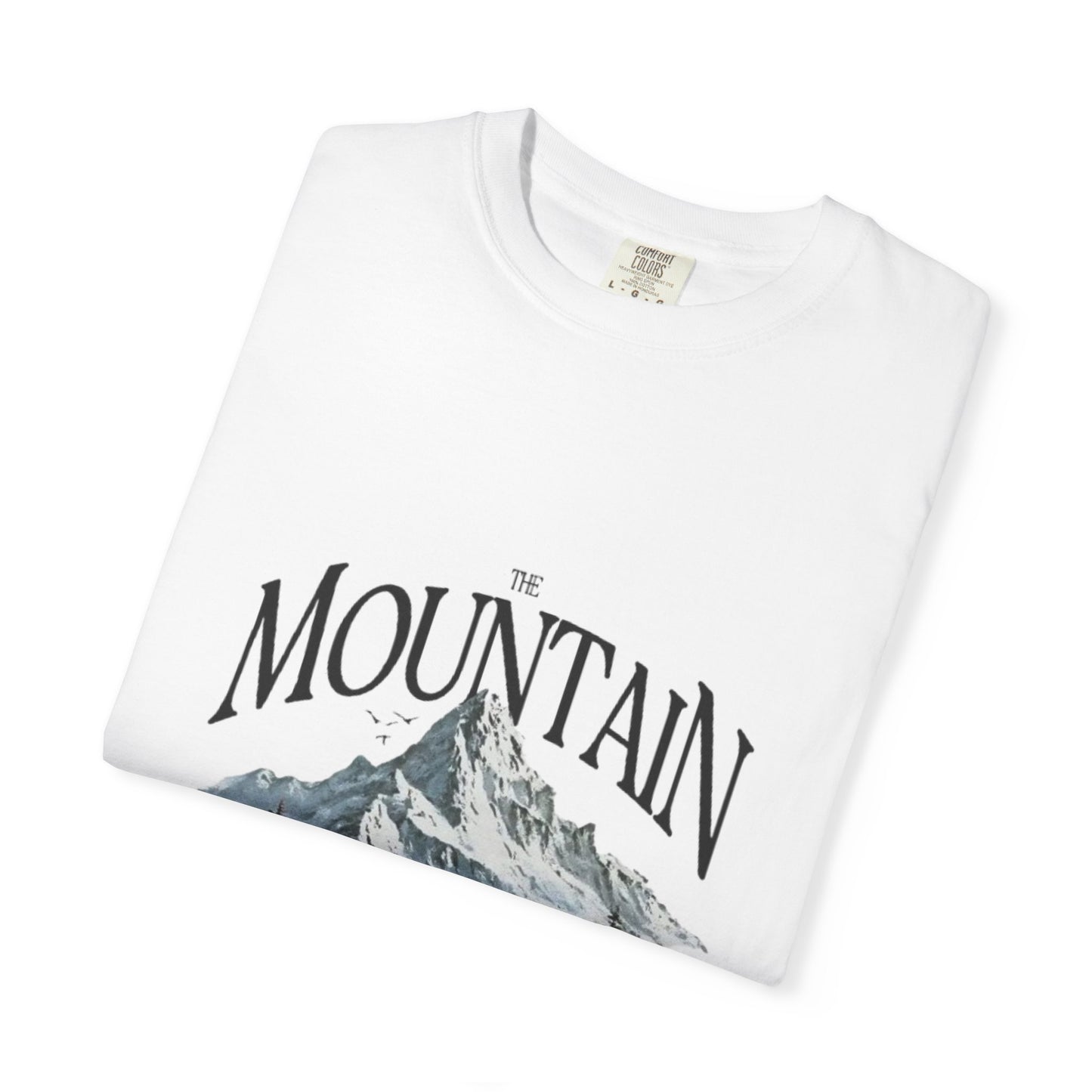 Mountain Scenic T-Shirt — The Mountain Graphic Tee (Vintage Landscape)