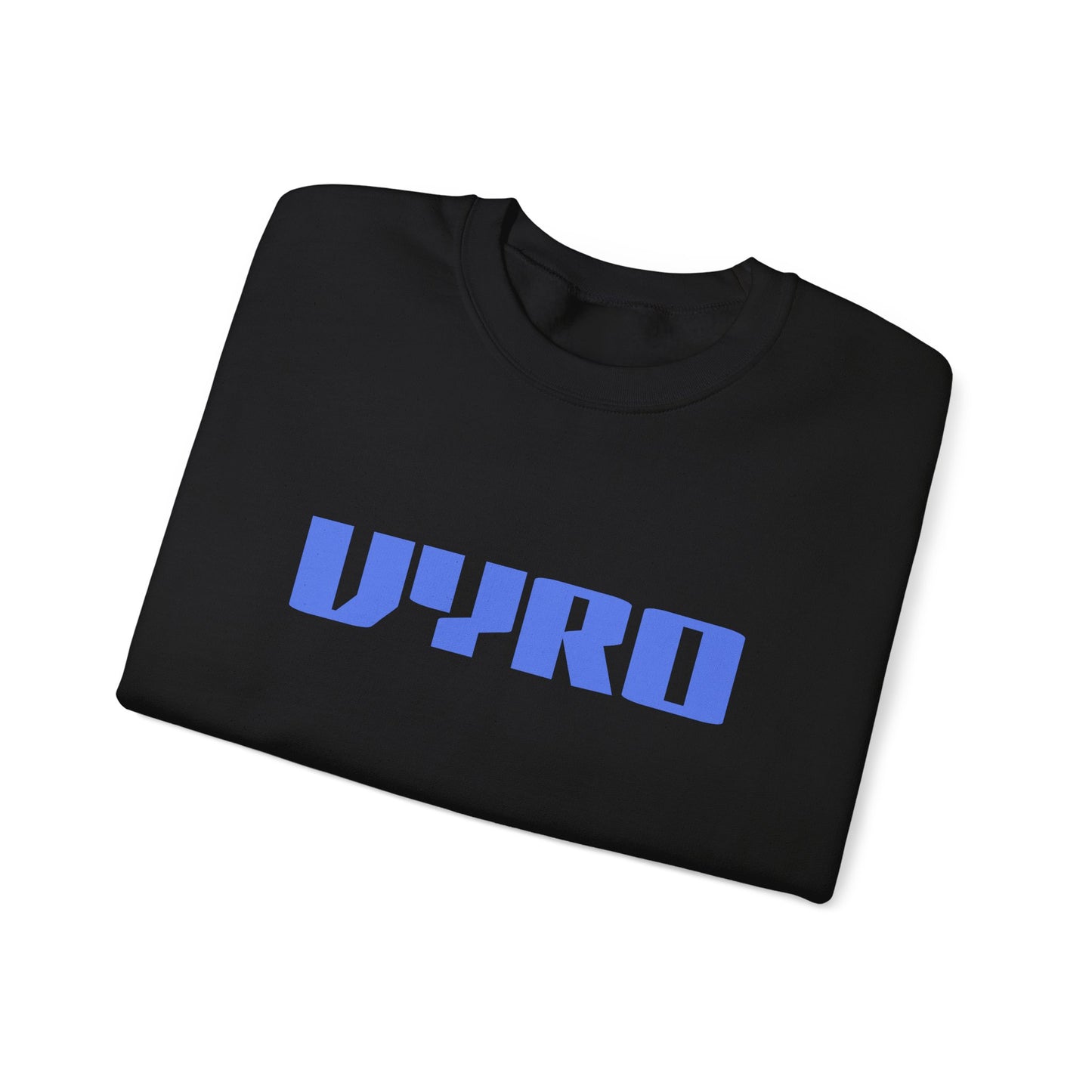 Vyro Logo Sweatshirt — Minimal White Crewneck