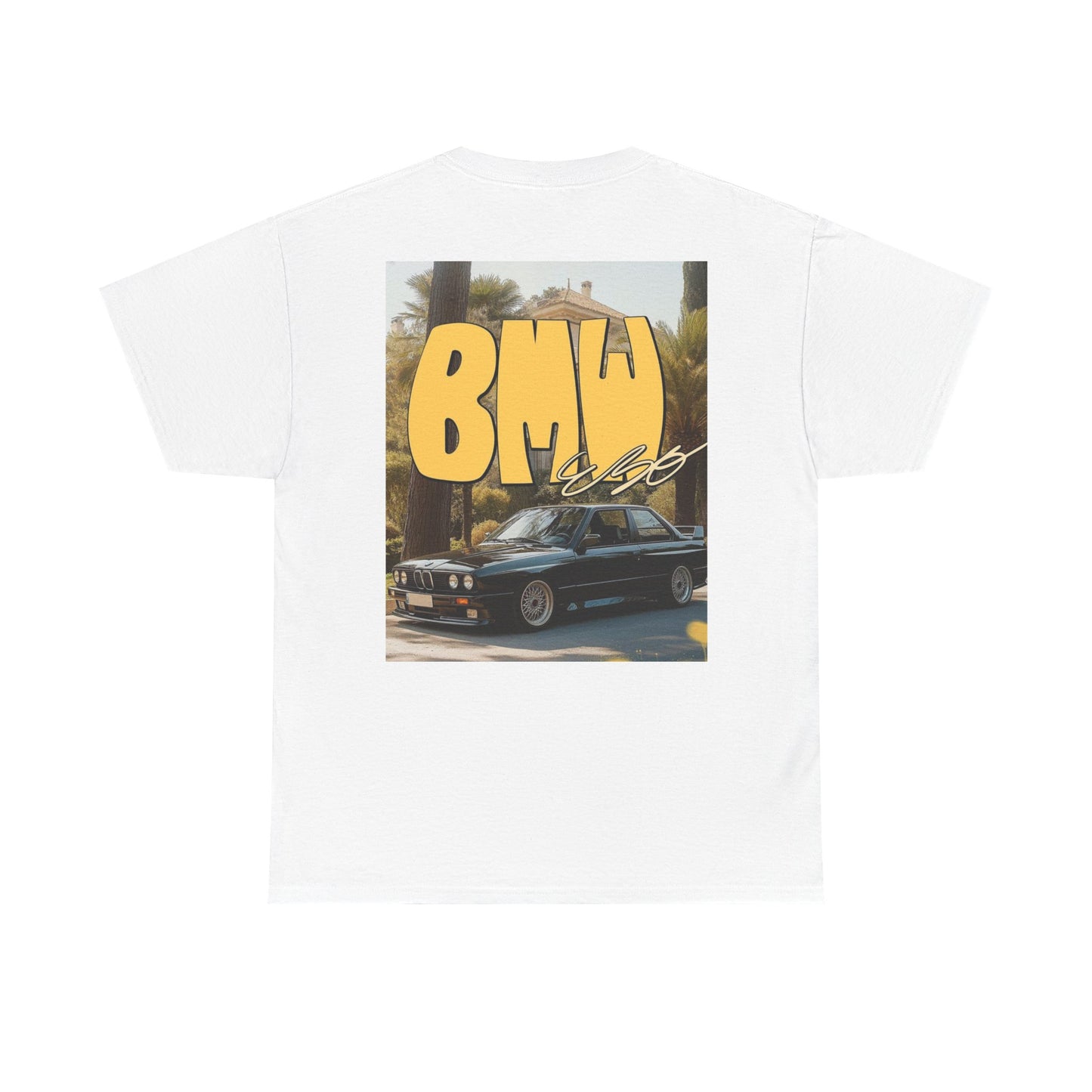 Vyro Graphic Tee — Retro BMW E30 Car Design T-Shirt