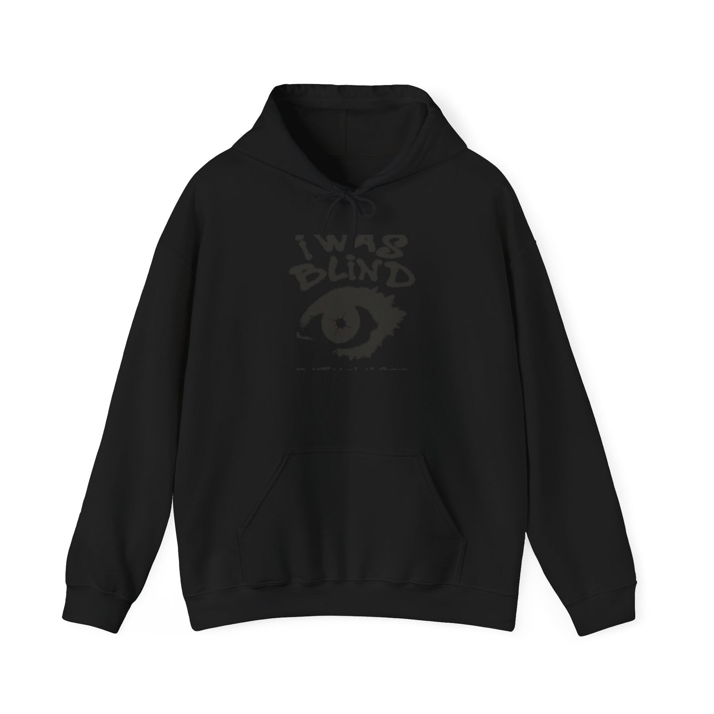 Hoodie - 'I Was Blind' Eye Graphic Sweatshirt