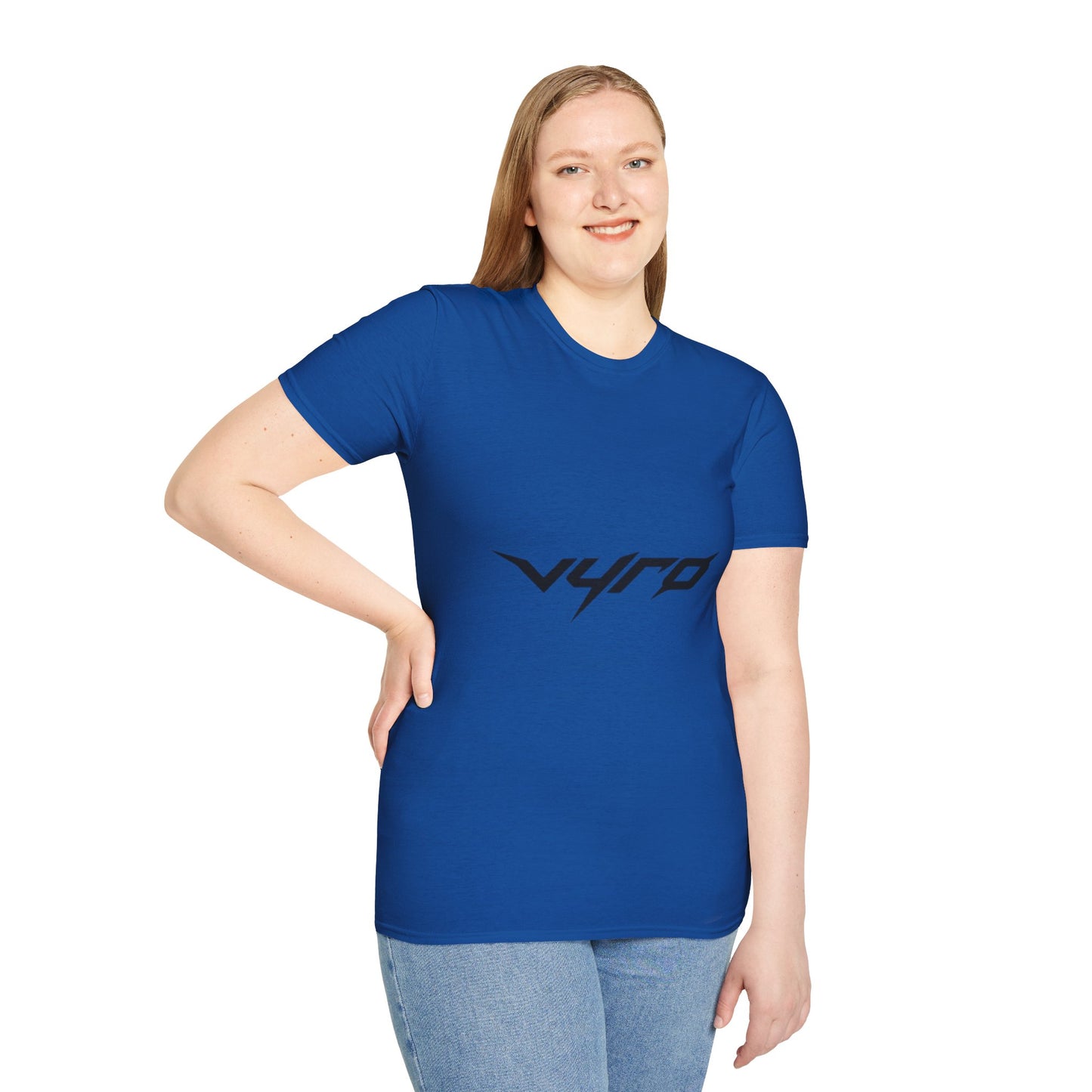 V4RO Logo T-Shirt — Minimal Tech Streetwear Graphic Tee