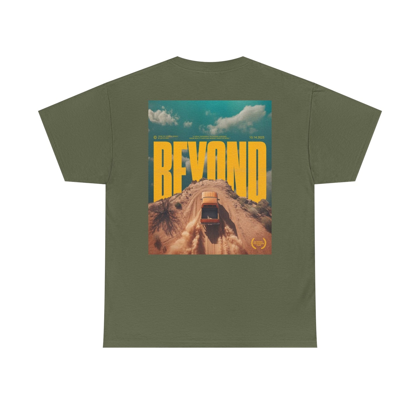 Beyond Adventure Tee — "No Risk No Fun" Graphic T‑Shirt