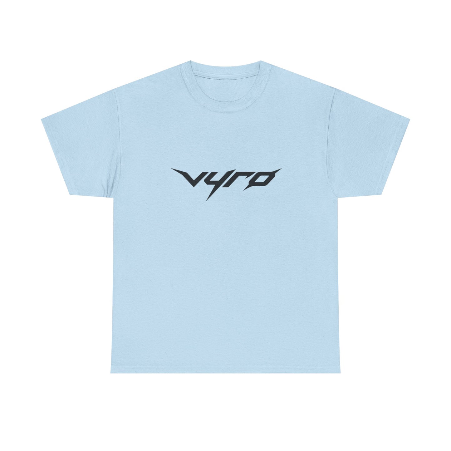 Summer Vibes Graphic Tee — 'Vyro' Logo & Beach Icon Back