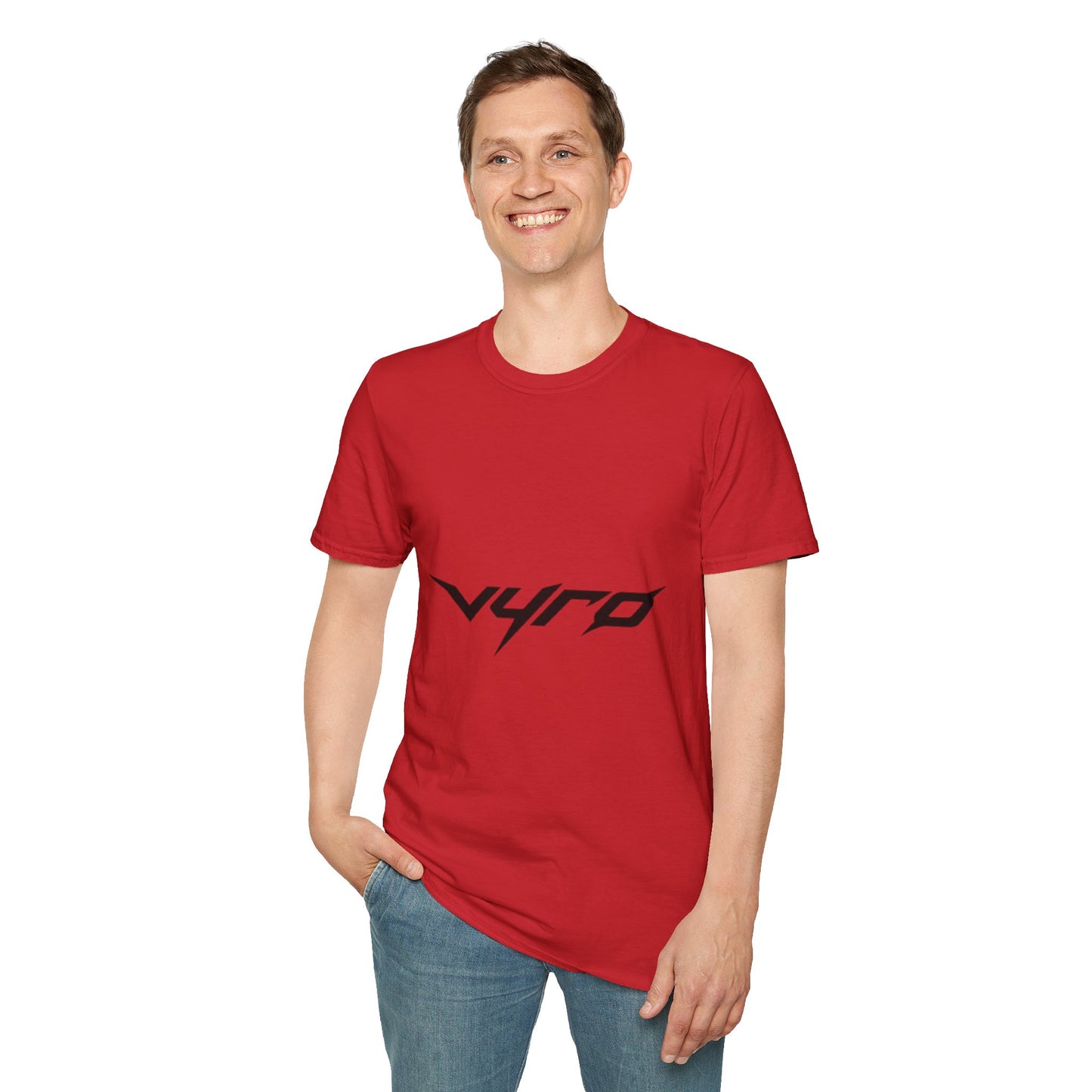 V4RO Logo T-Shirt — Minimal Tech Streetwear Graphic Tee