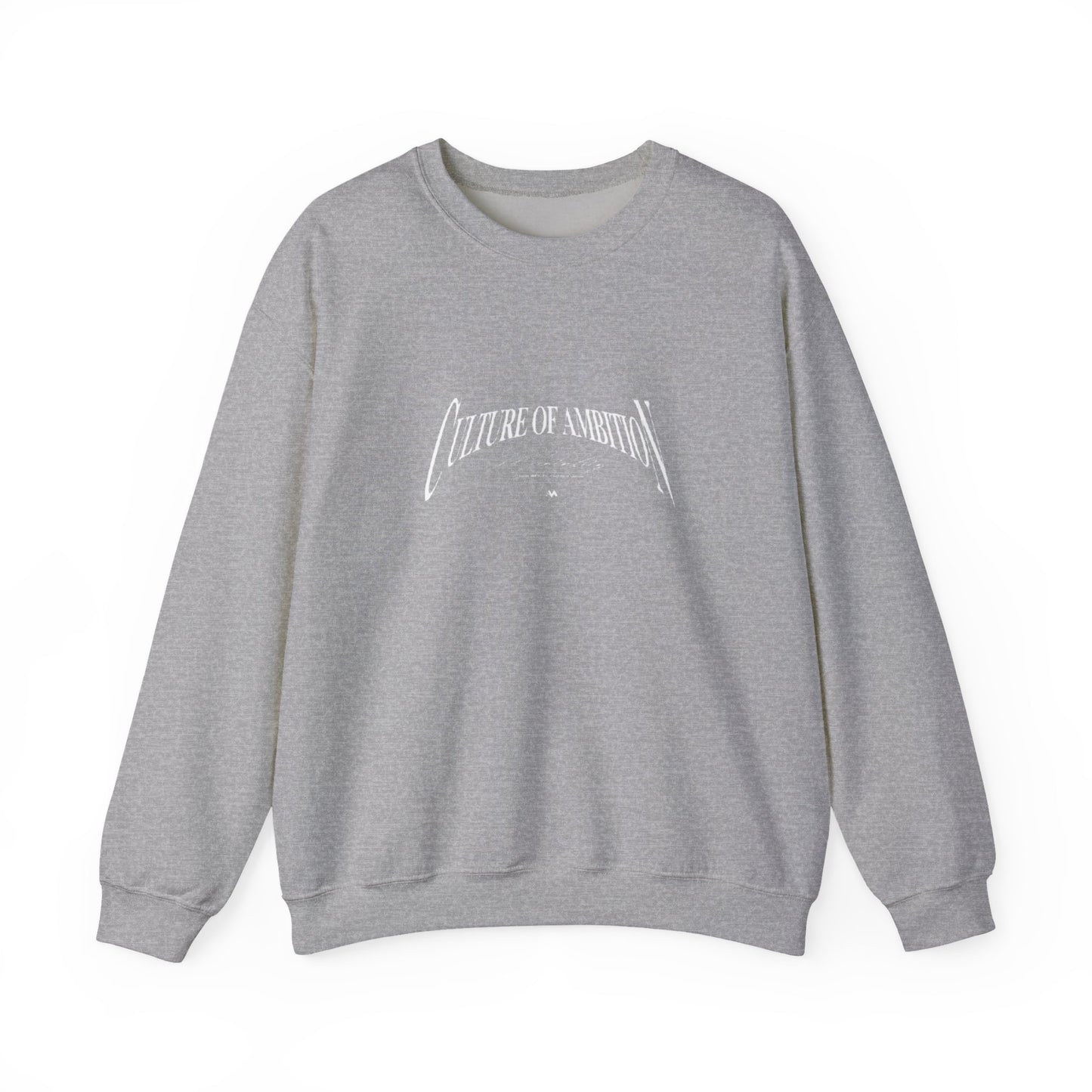 Classic White Crewneck Sweatshirt - Minimalist Blank Pullover
