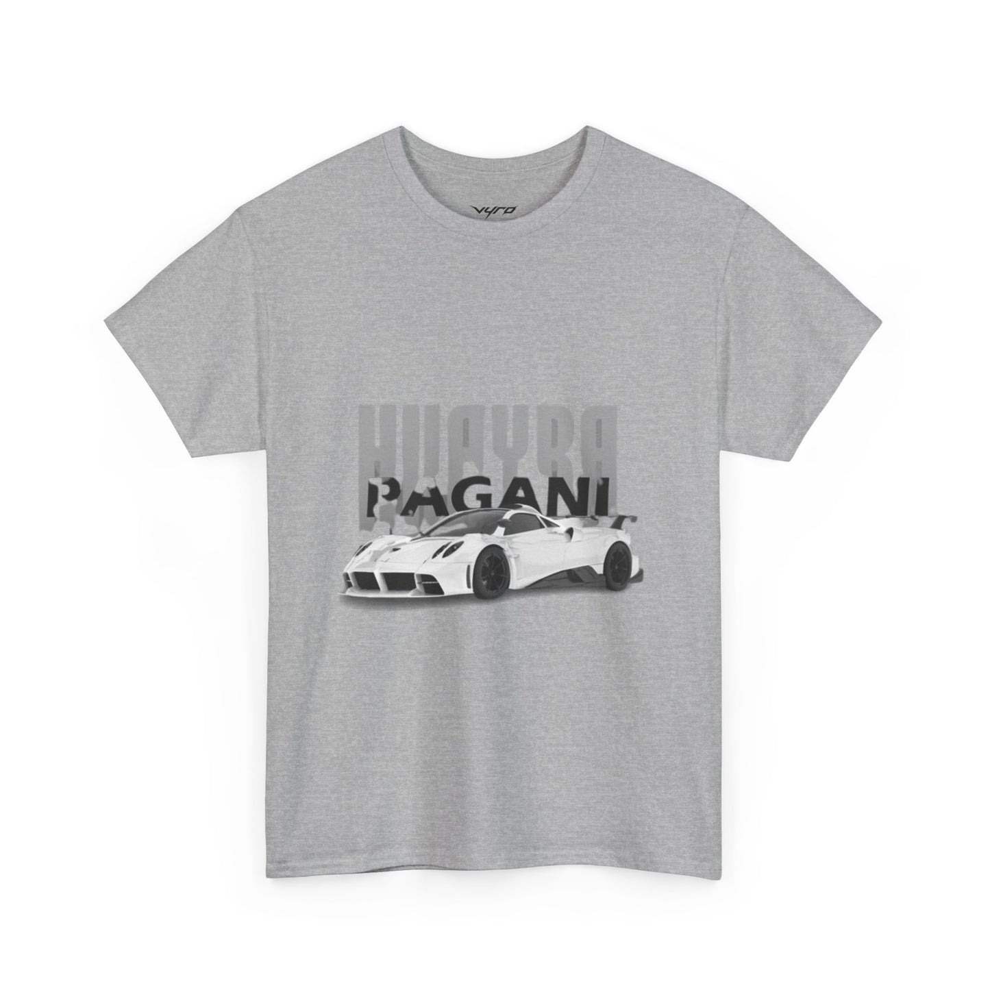 Pagani VYRO Supercar Tee — Sports Car Graphic T‑Shirt