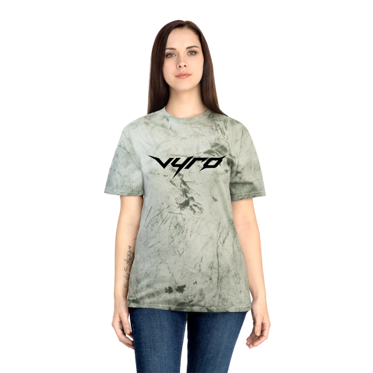 Tie-Dye Panther Tee — 'Specter & Savage' Graphic Shirt